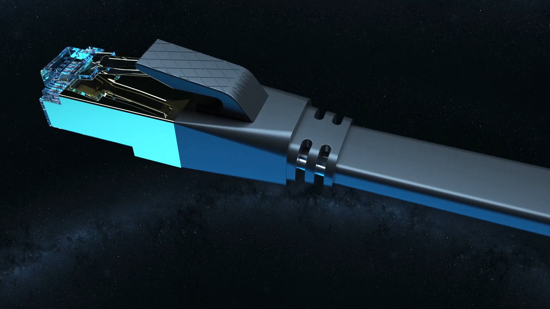 C4D animation，c4d，3D animation，three-dimensional animation，Network cable，