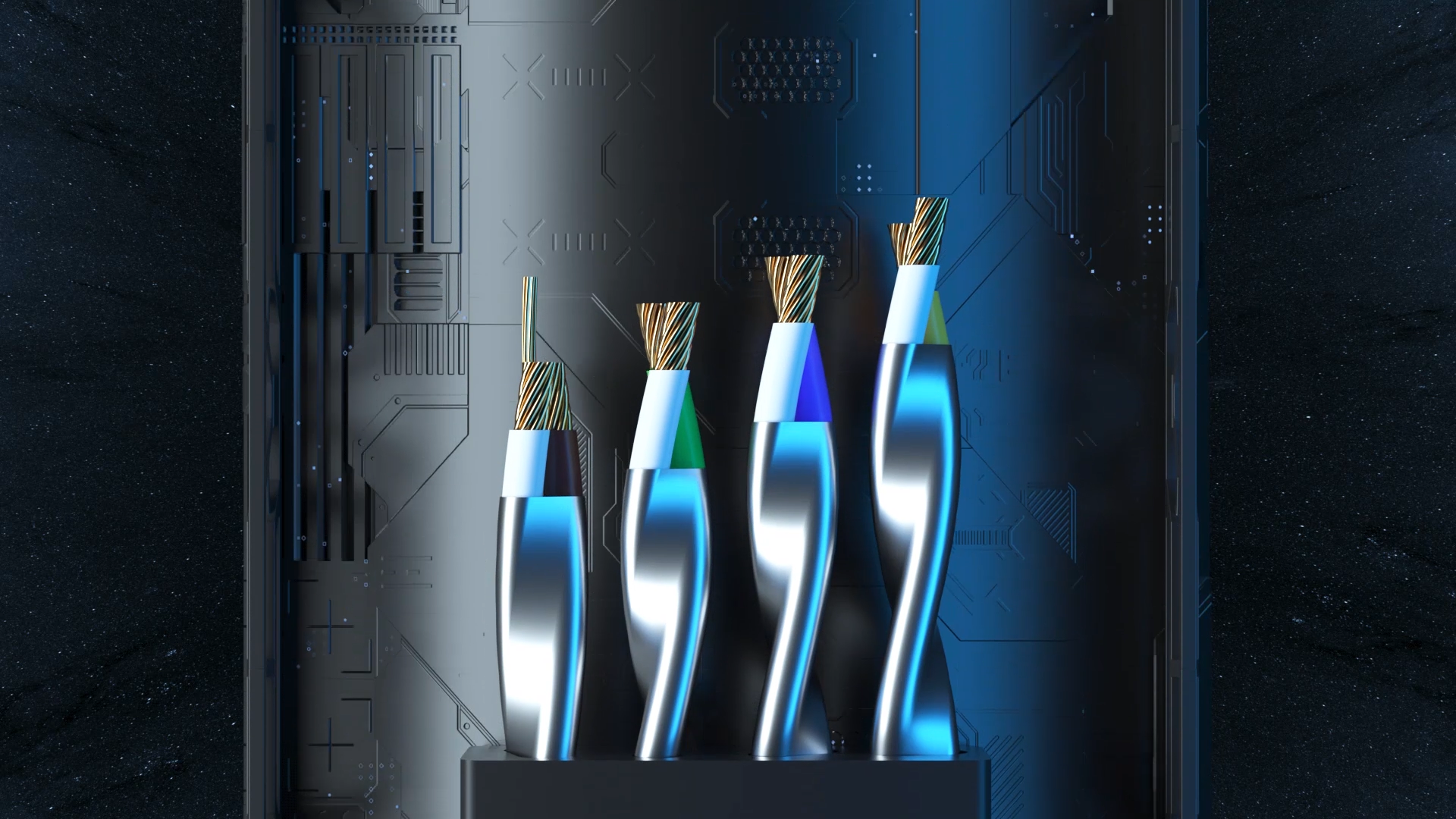 C4D animation，c4d，3D animation，three-dimensional animation，Network cable，