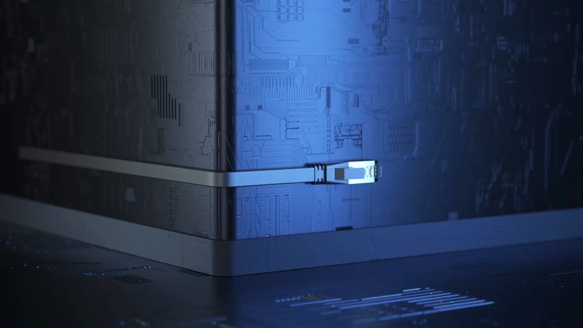 C4D animation，c4d，3D animation，three-dimensional animation，Network cable，