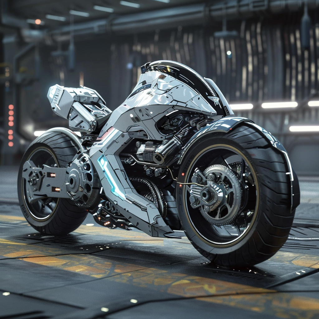 AIGC，motorcycle，vehicle，