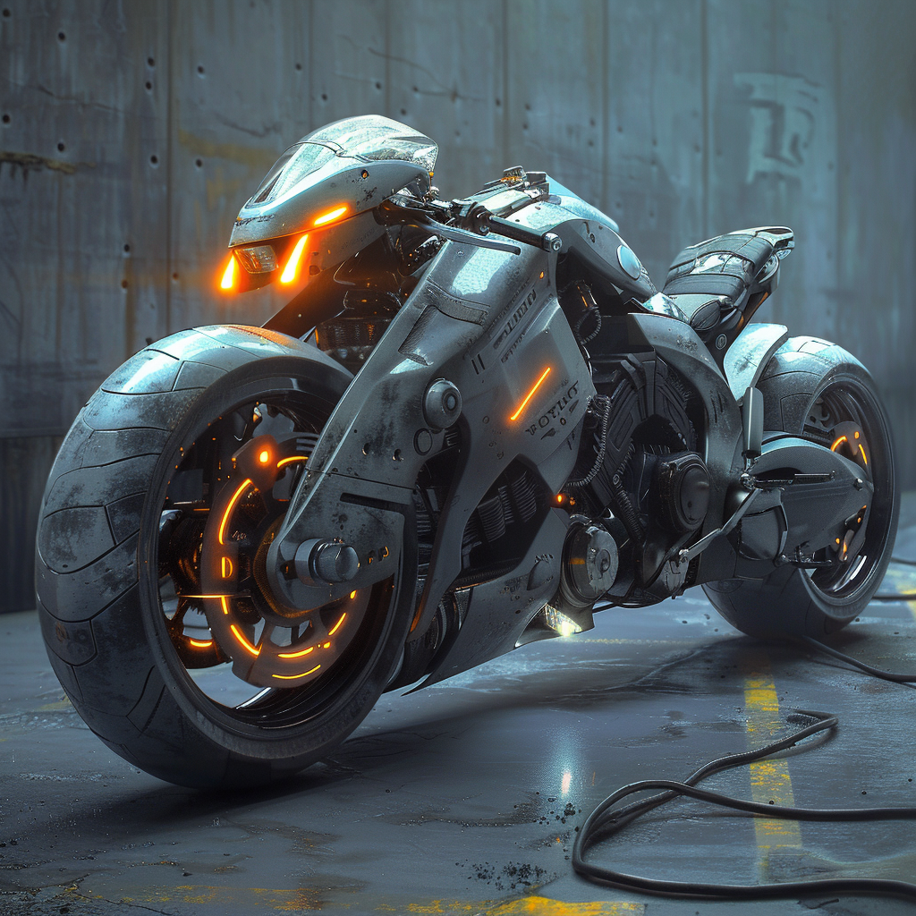 AIGC，motorcycle，vehicle，