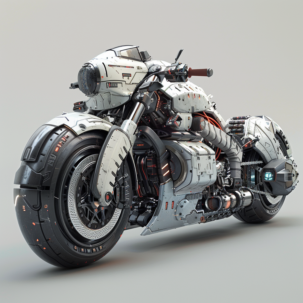 AIGC，motorcycle，vehicle，