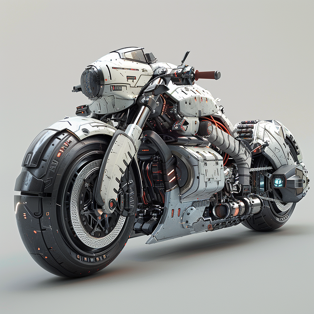 AIGC，motorcycle，vehicle，
