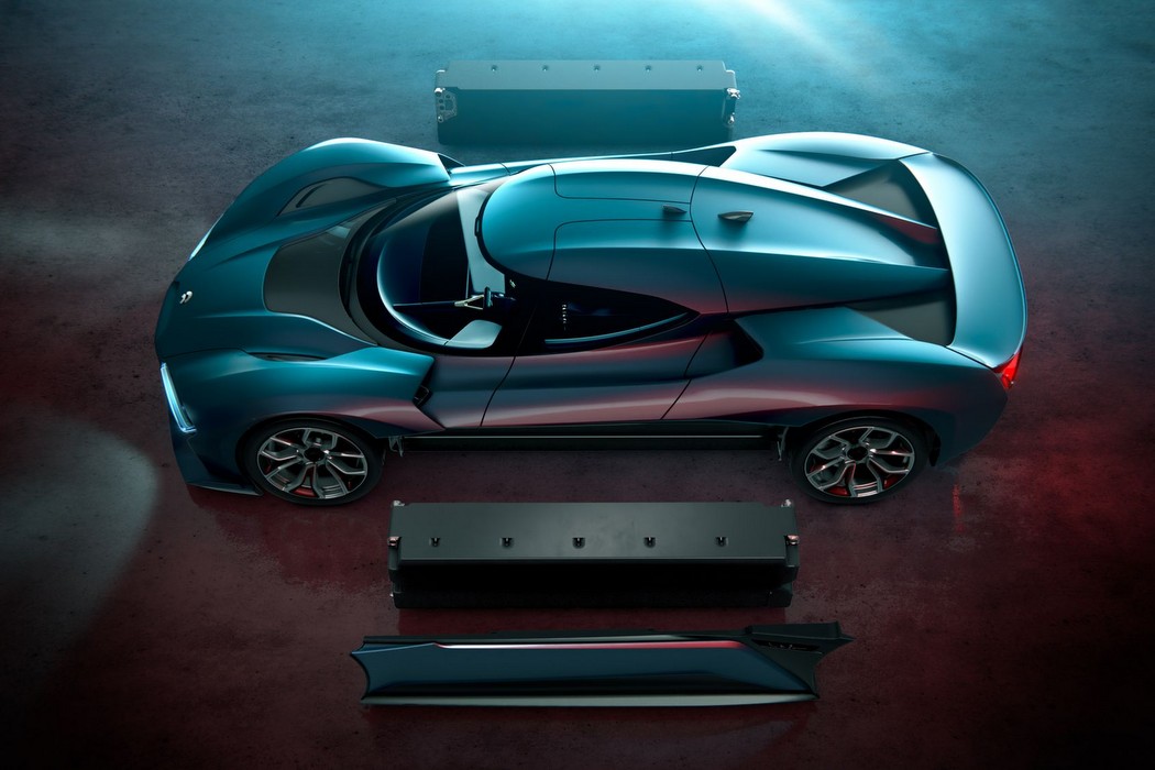 NIO EP9，Electric sports car，vehicle，industrial design，