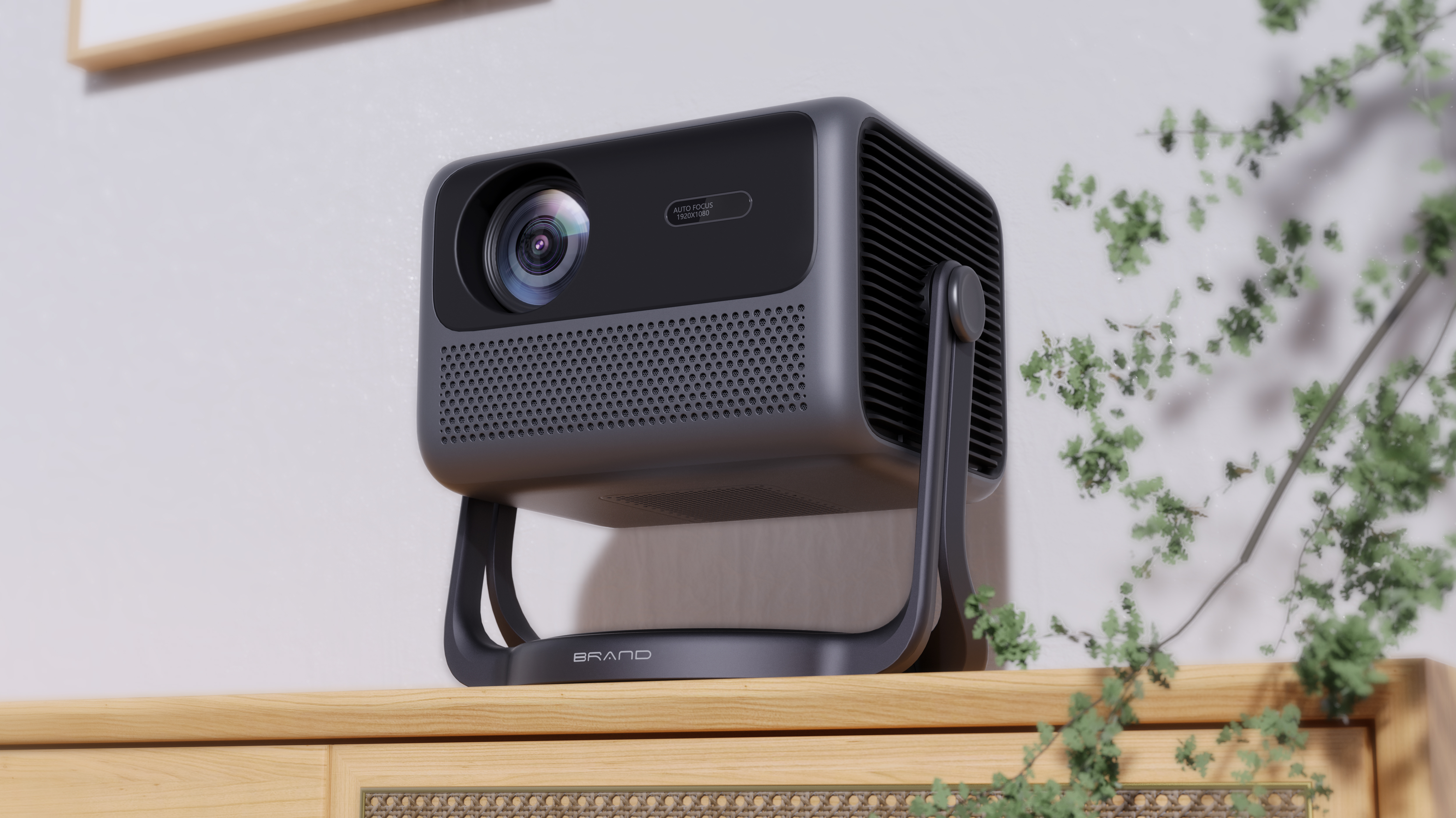 industrial design，Smart home，Mellow，Sense of science and technology，Simple, fashion，Projector design，Technological innovation，Entertainment equipment，