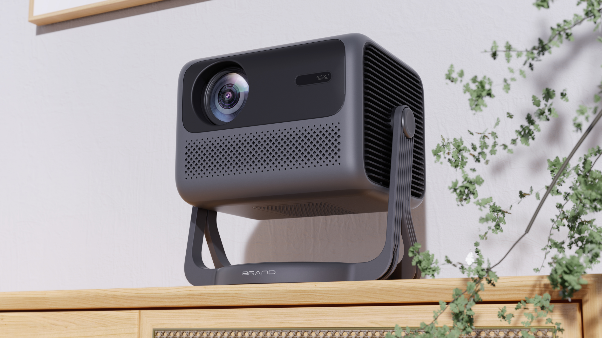 industrial design，Smart home，Mellow，Sense of science and technology，Simple, fashion，Projector design，Technological innovation，Entertainment equipment，