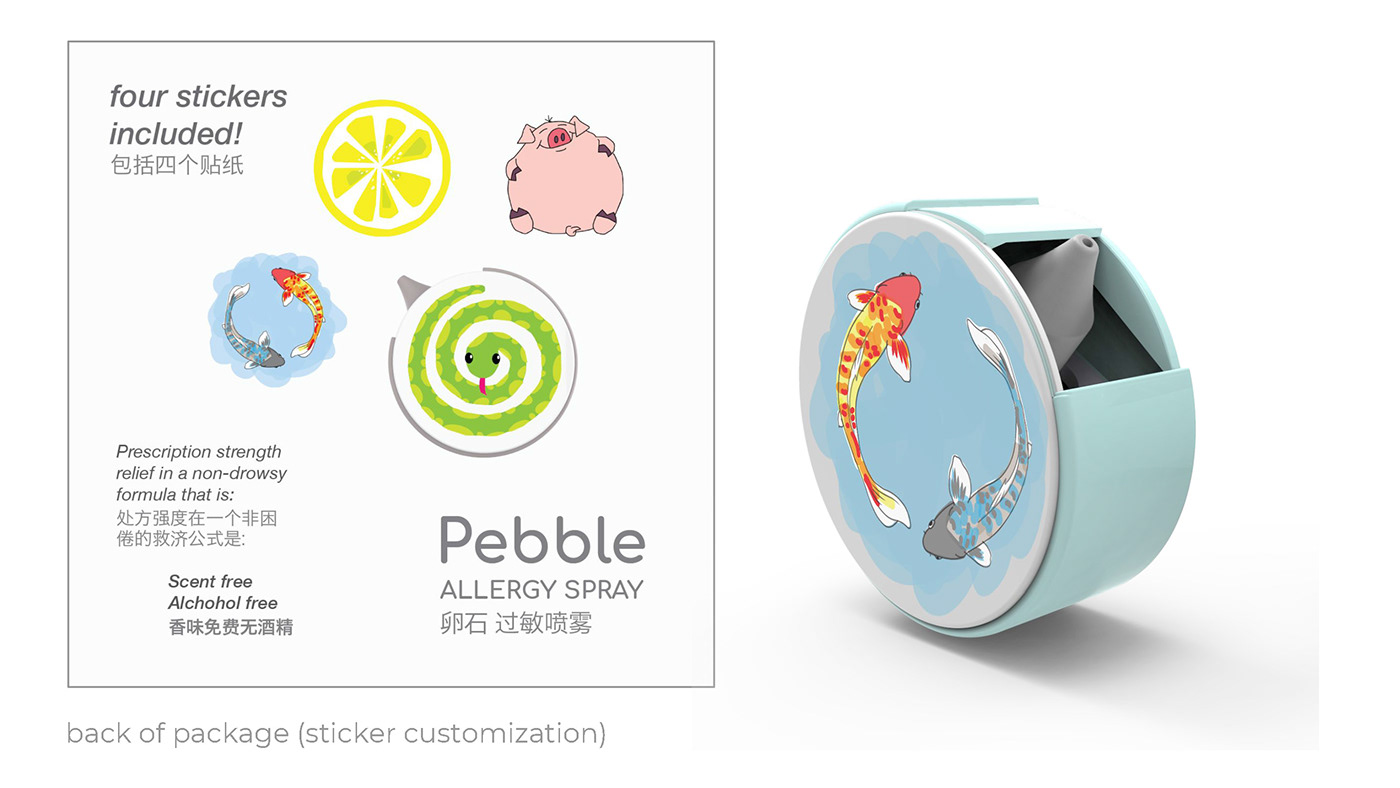Pebble Nasal，Spray，spray，Anti allergy，