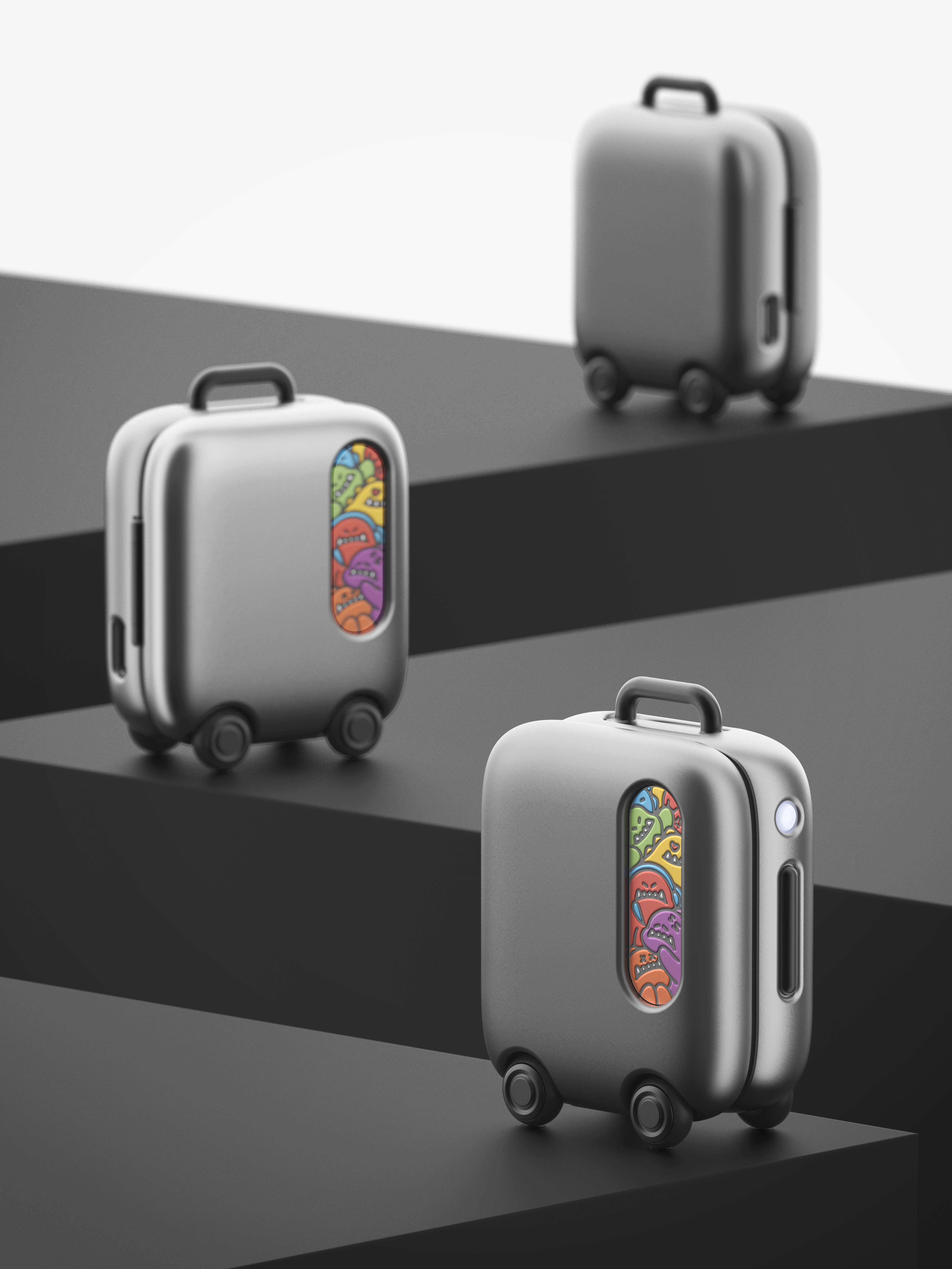 Big Monster，Bluetooth headset，dmooster，industrial design，3C products，IP，brand，Chaopin，