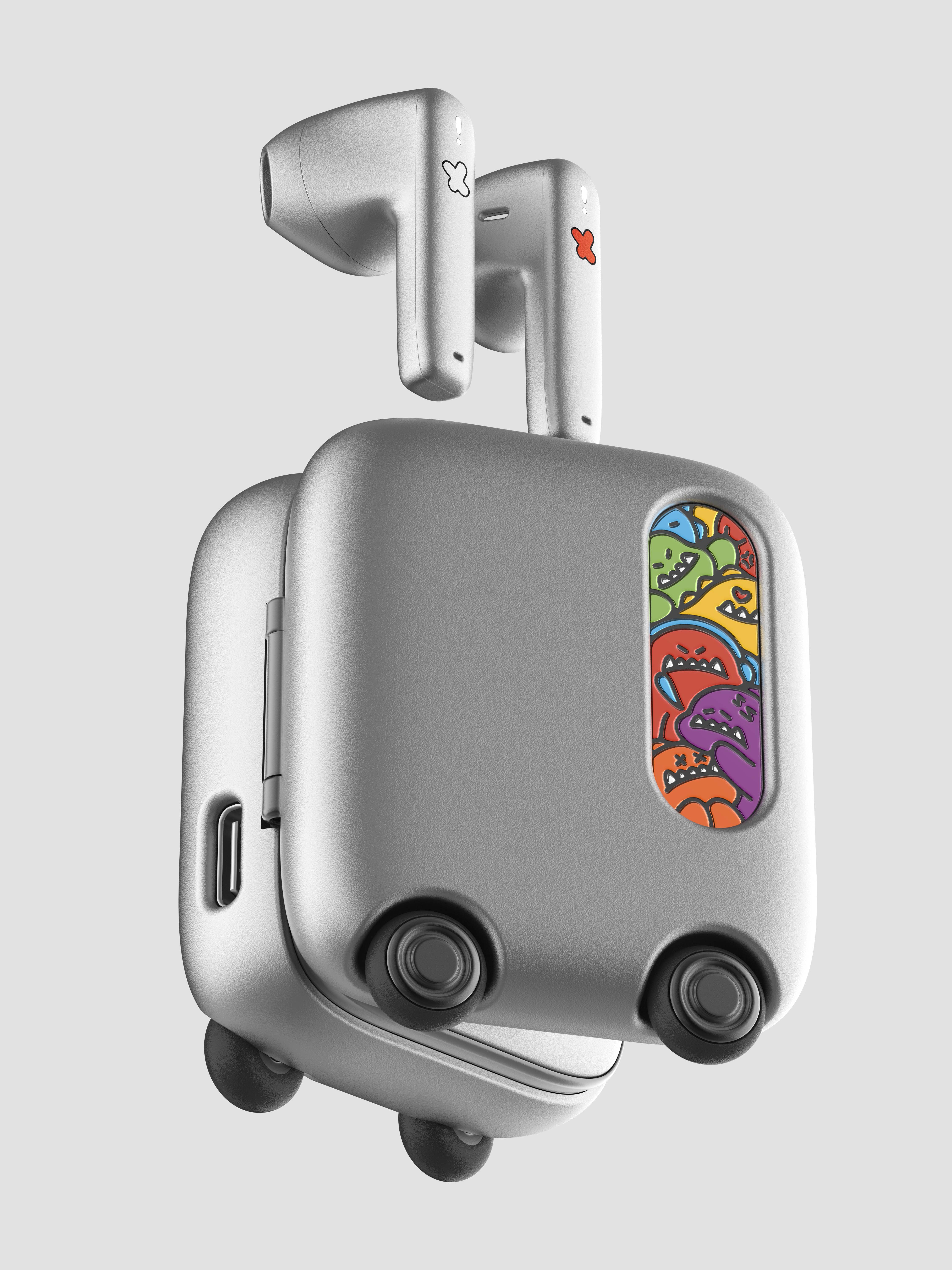 Big Monster，Bluetooth headset，dmooster，industrial design，3C products，IP，brand，Chaopin，