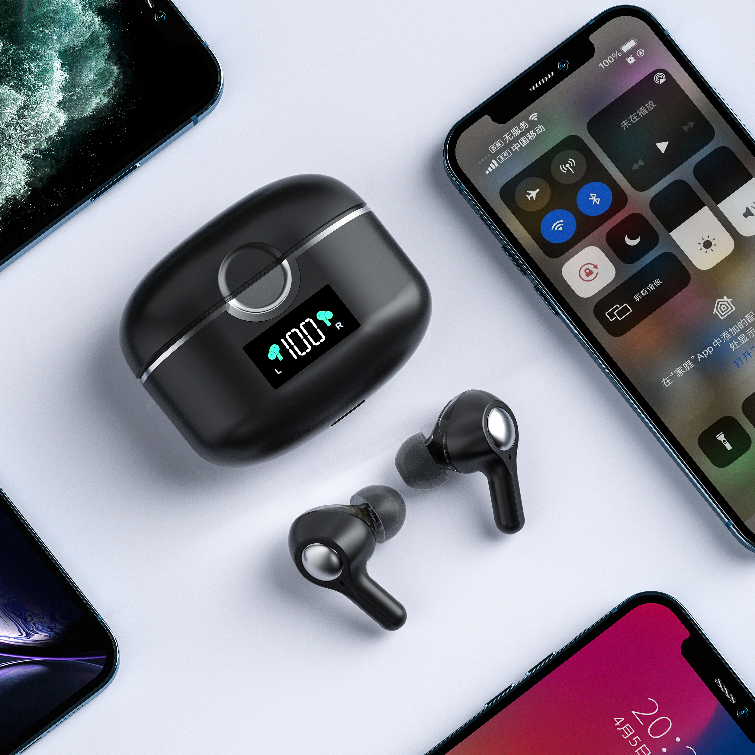 c4d，C4D modeling，C4D rendering，headset，online retailers，3D modeling，3D rendering，