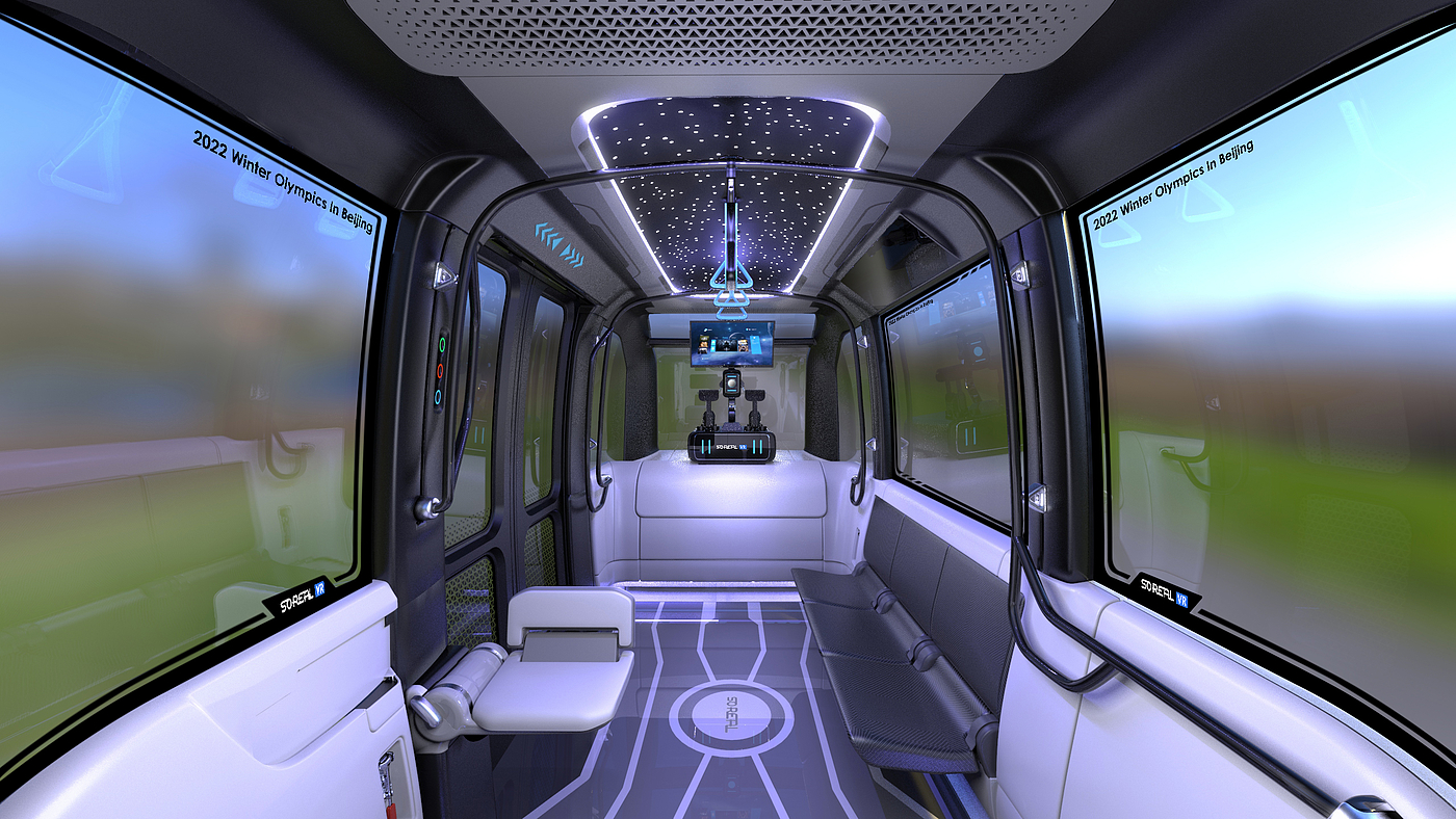 Olympic car，Painting，Design，Winter Olympics，Interior，