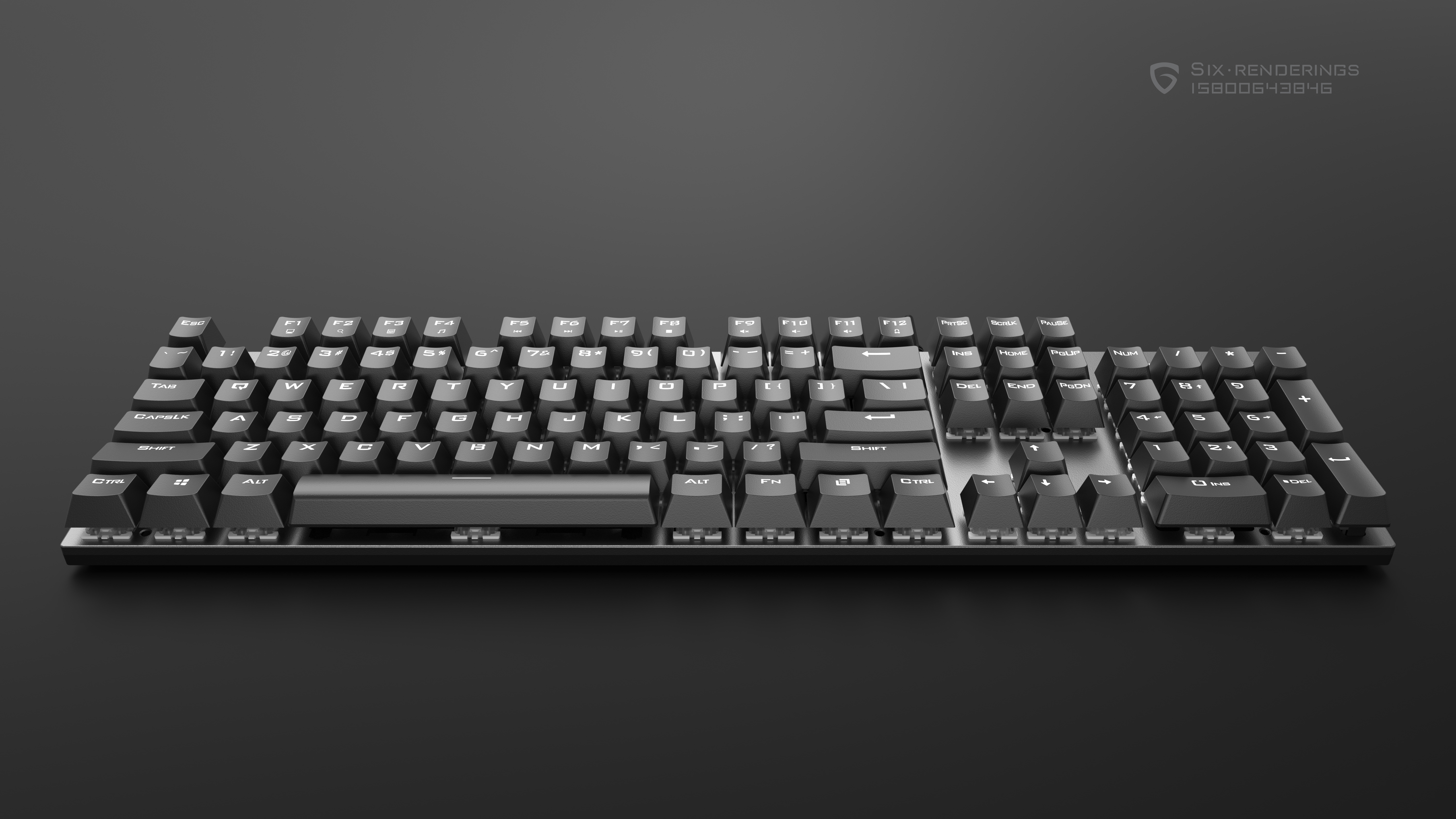 Keyboard rendering，Electronics，keyboard，customized keyboard，Render，