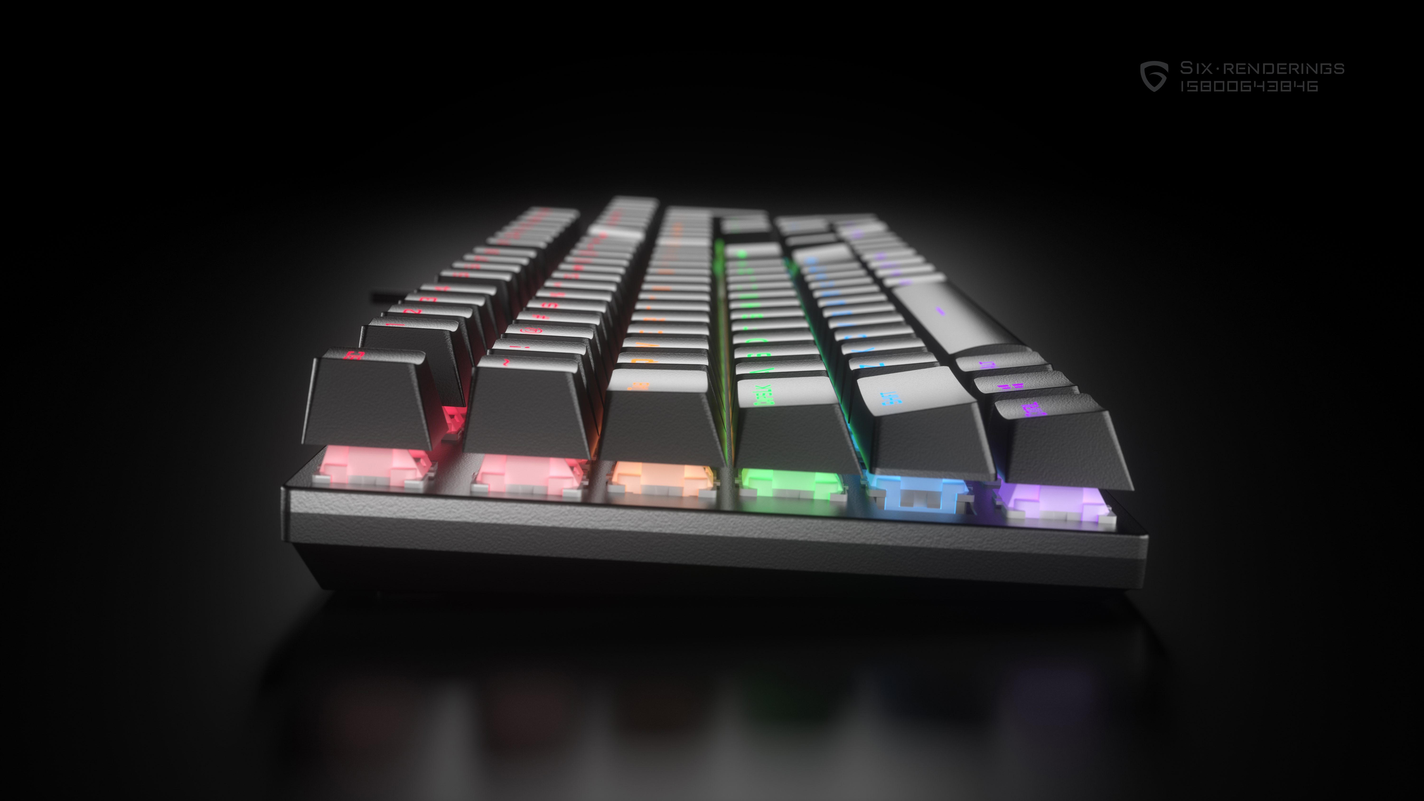 Keyboard rendering，Electronics，keyboard，customized keyboard，Render，