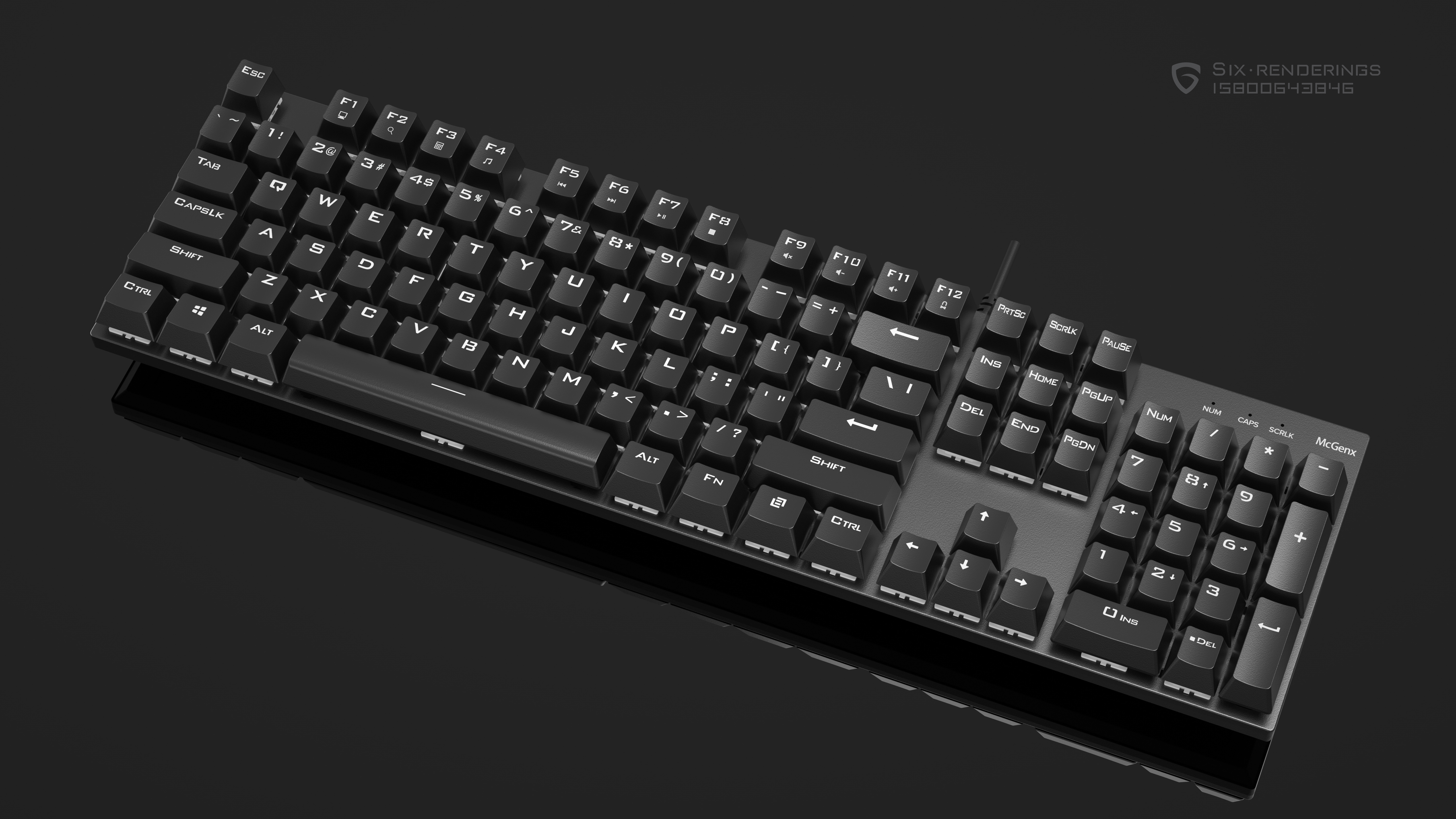 Keyboard rendering，Electronics，keyboard，customized keyboard，Render，
