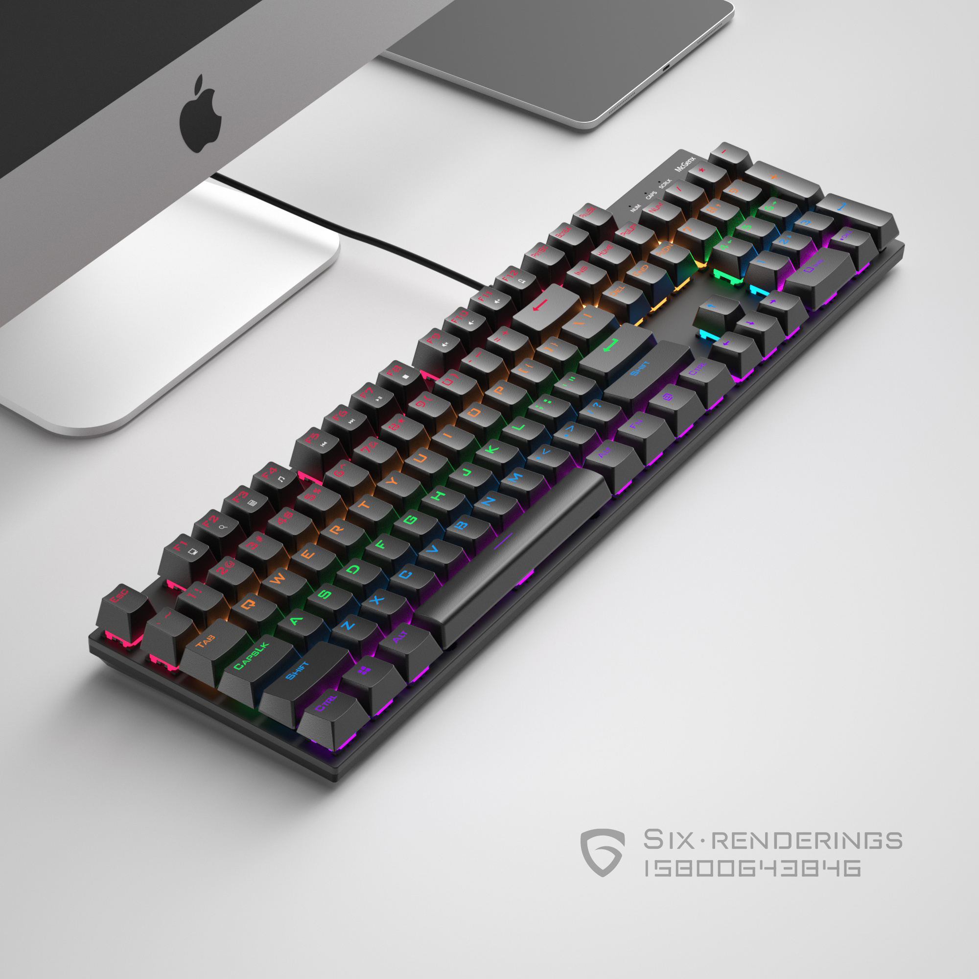 Keyboard rendering，Electronics，keyboard，customized keyboard，Render，