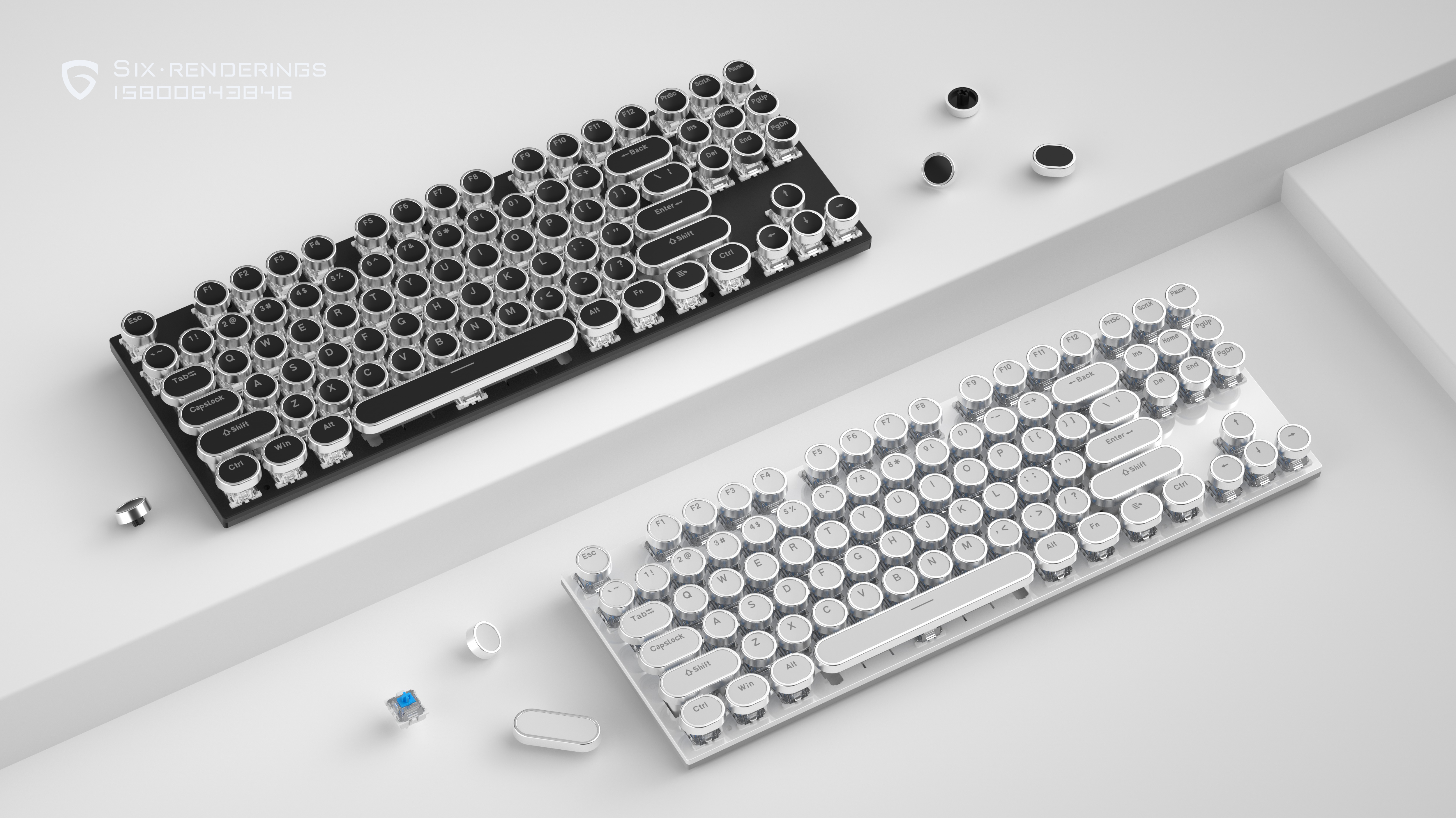 Keyboard rendering，Electronics，keyboard，customized keyboard，Render，