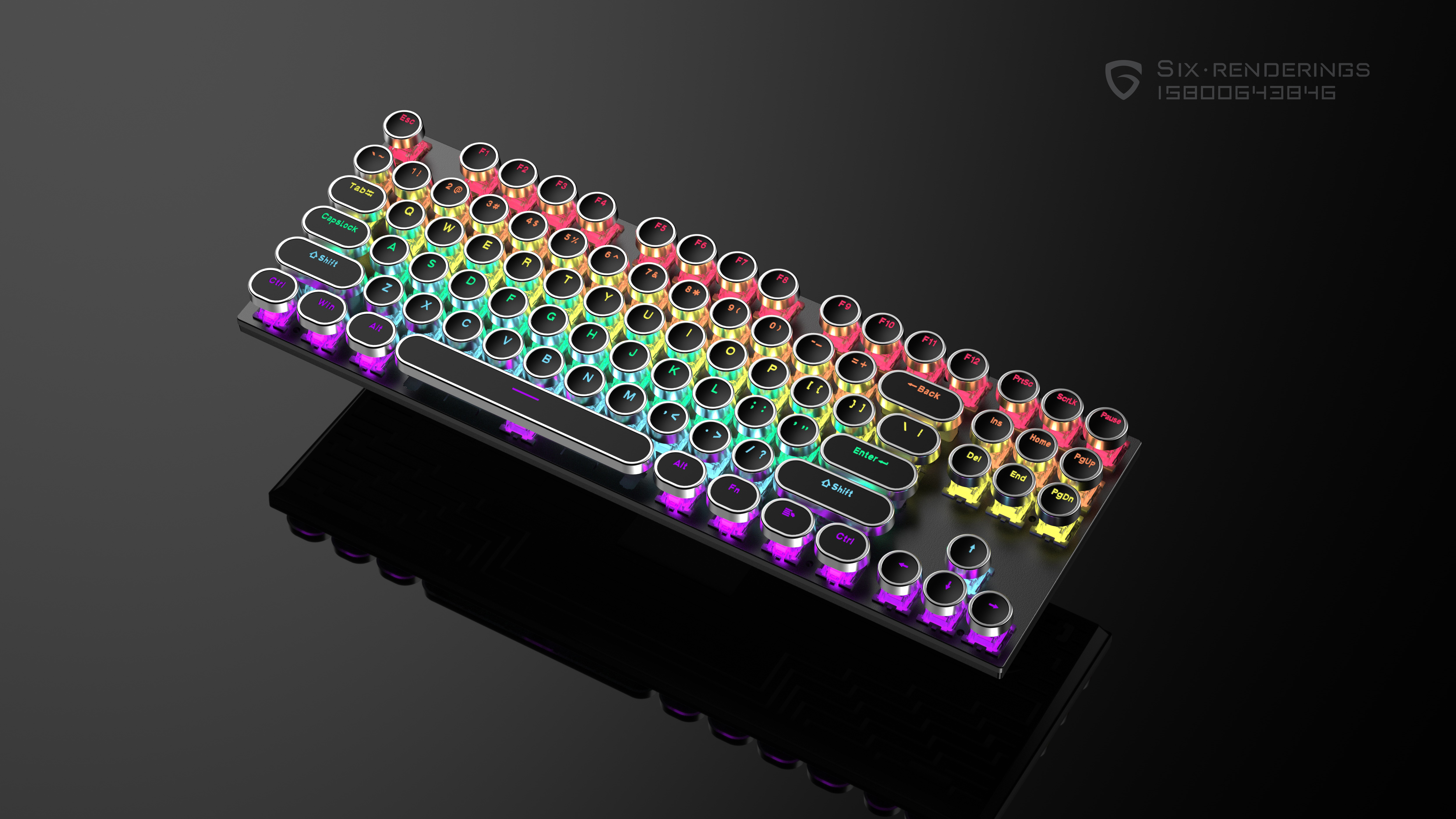 Keyboard rendering，Electronics，keyboard，customized keyboard，Render，