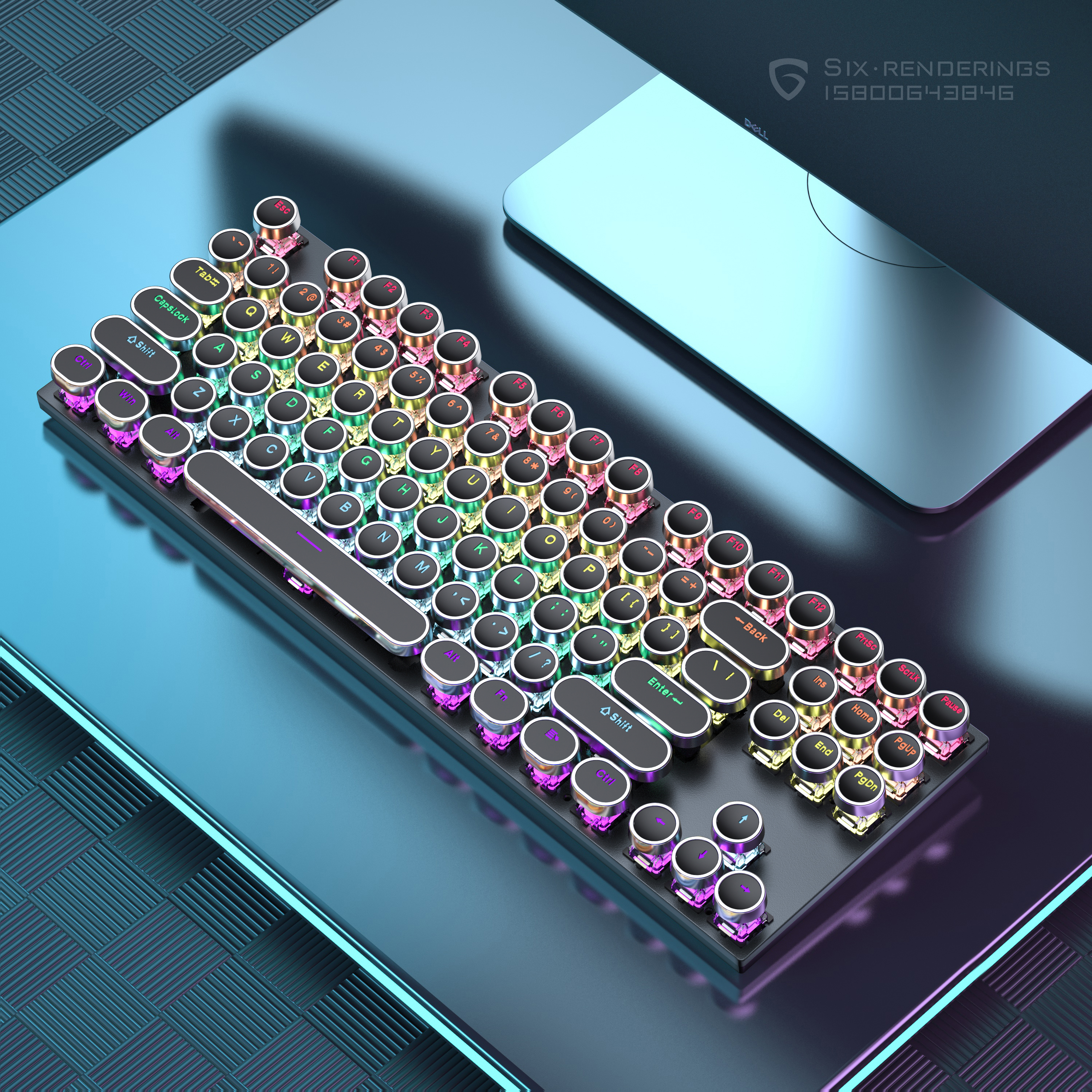 Keyboard rendering，Electronics，keyboard，customized keyboard，Render，