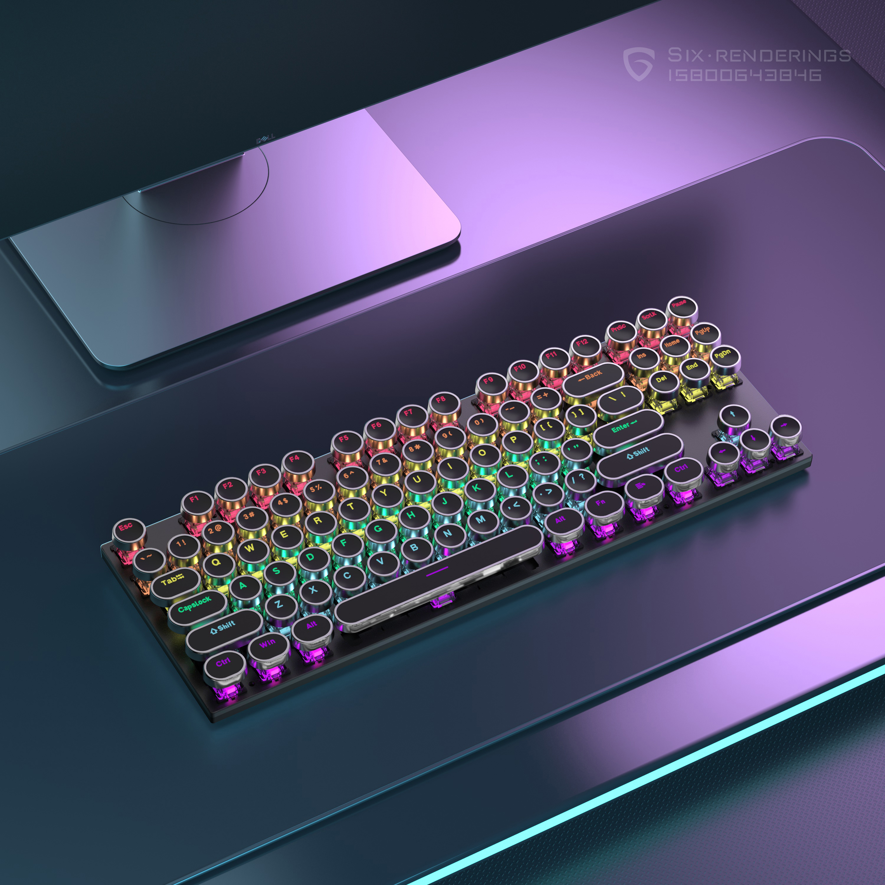 Keyboard rendering，Electronics，keyboard，customized keyboard，Render，