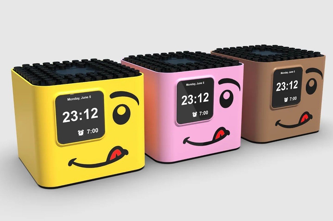 Apple，concept，alarm clock，Design，Simplicity，leisure time，