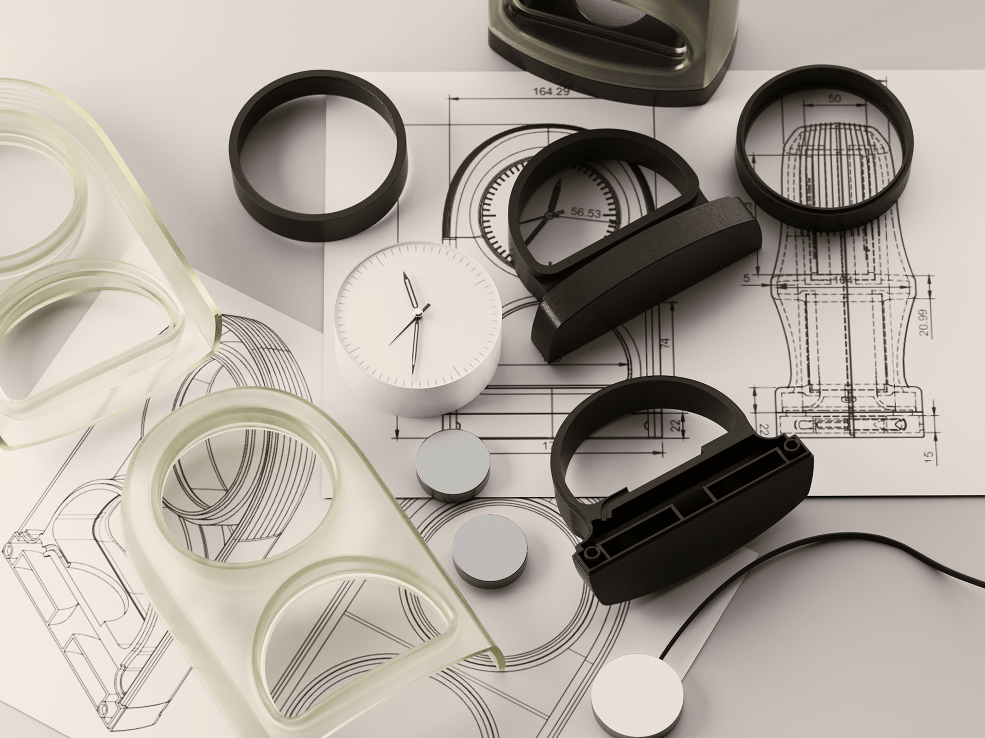 clocks and watches，Wireless charging，multi-function，