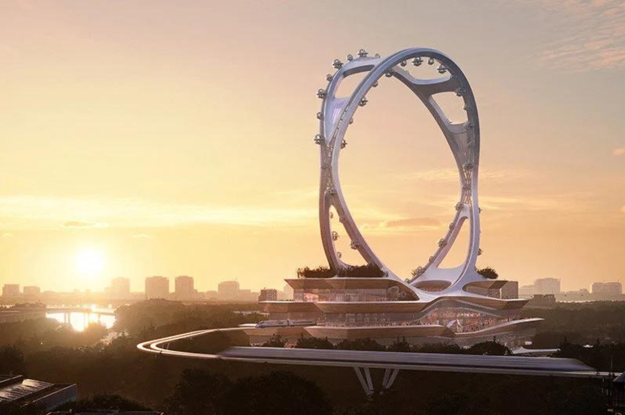 ferris wheel，conceptual design，The best in the world，