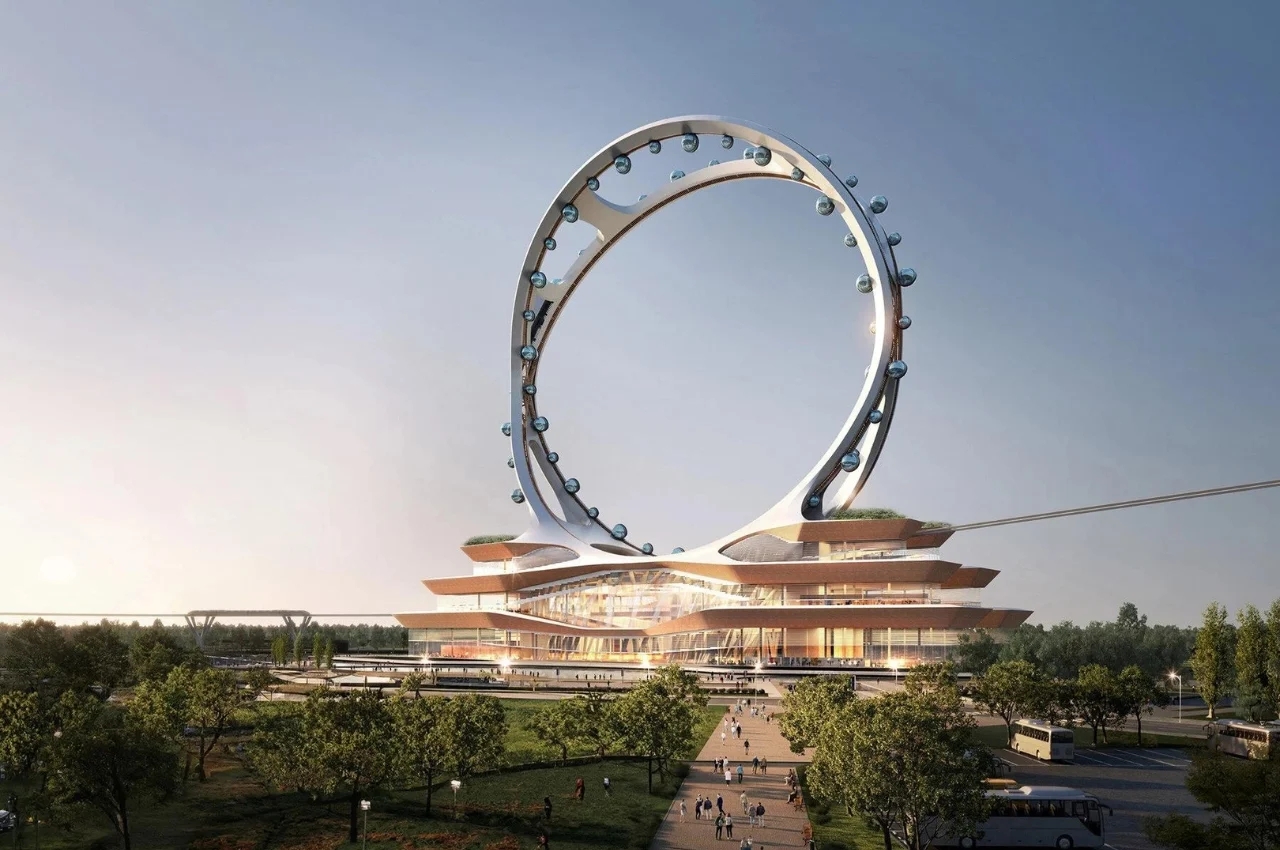 ferris wheel，conceptual design，The best in the world，
