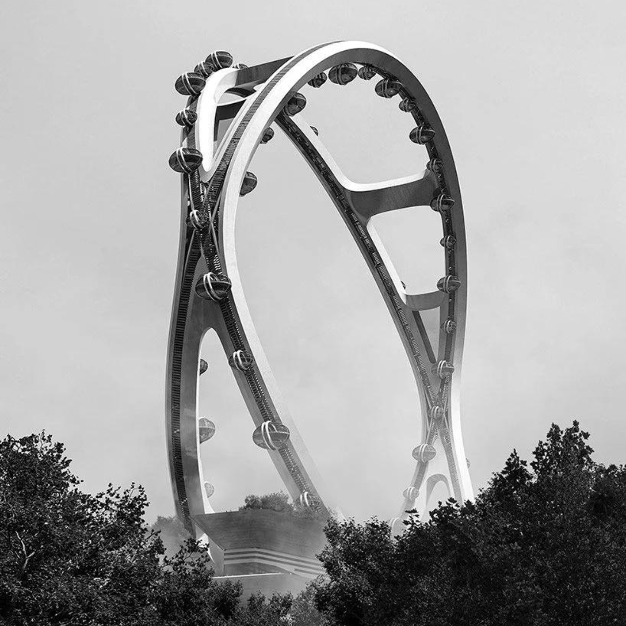 ferris wheel，conceptual design，The best in the world，