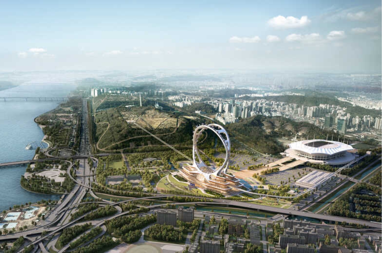 ferris wheel，conceptual design，The best in the world，