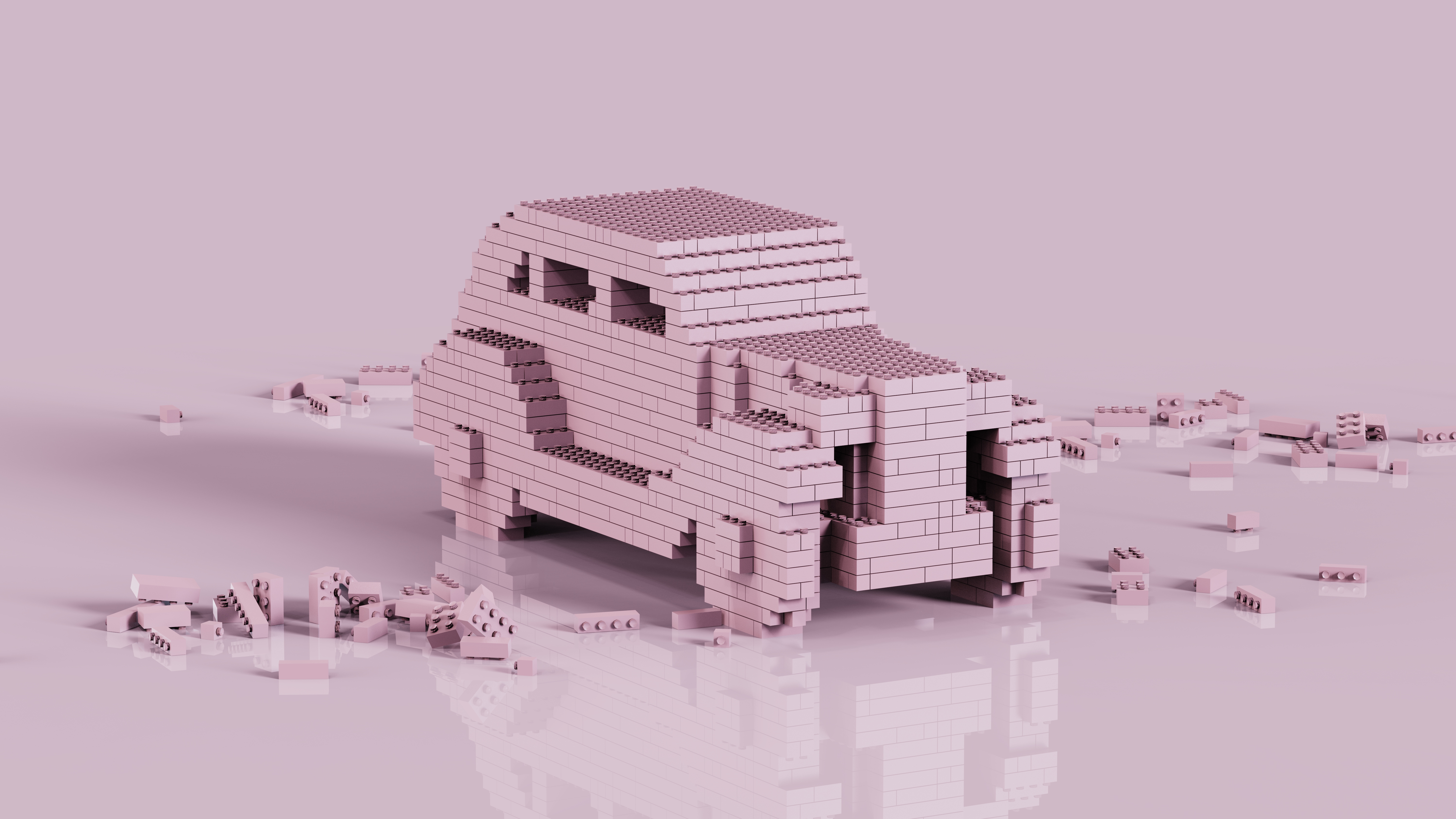 Lego，Building blocks，MOC，