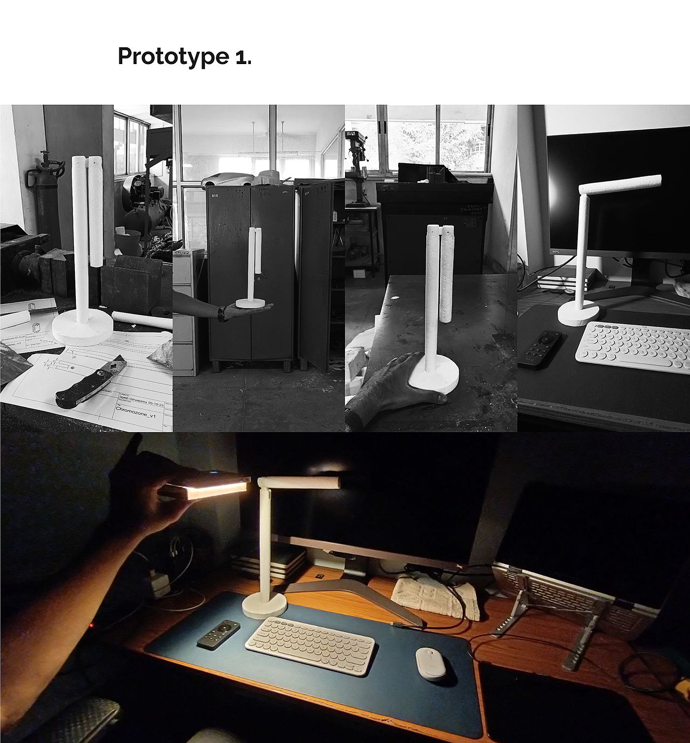 lighting，lighting，product design，CHROMOZONE，