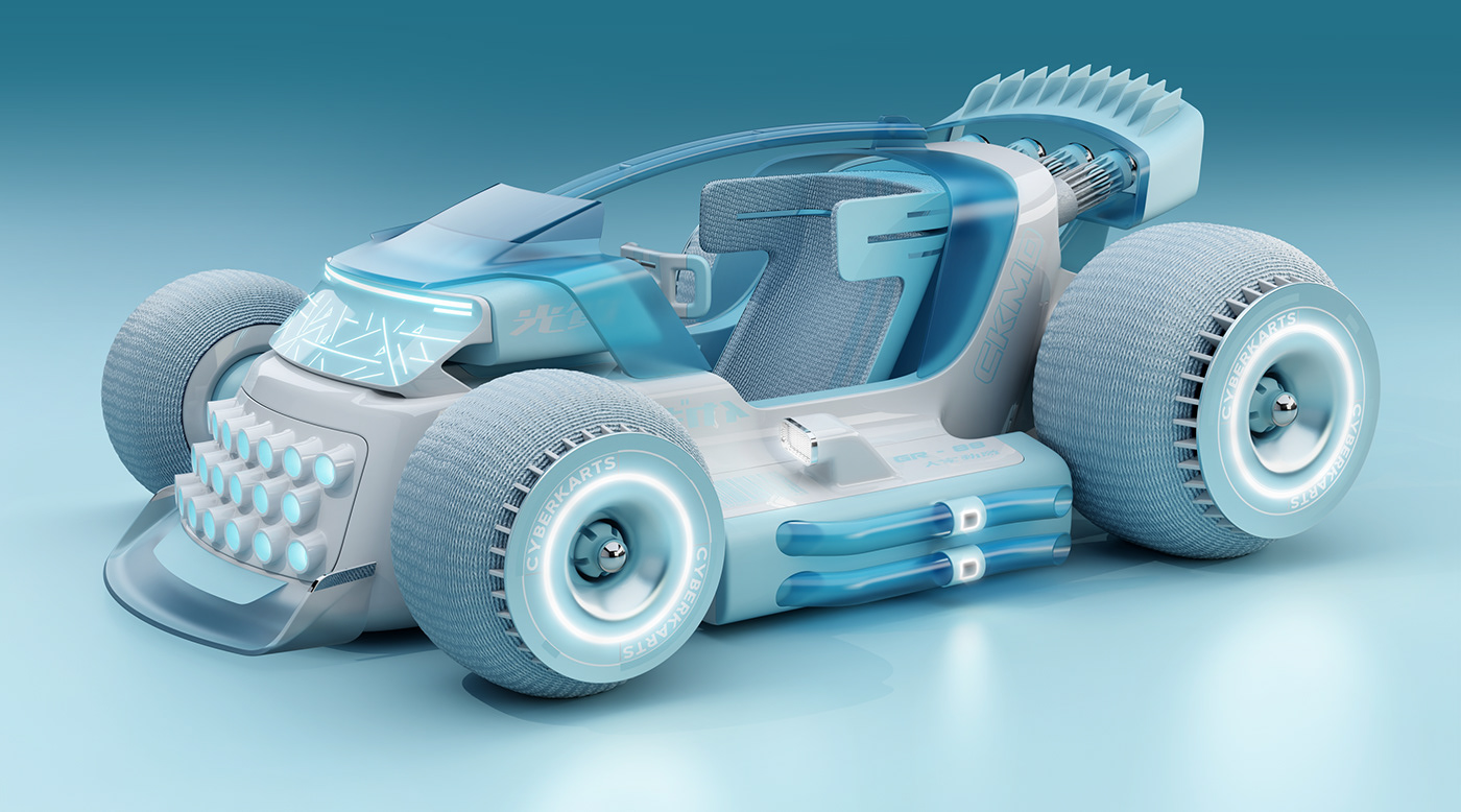 Cyberkart，Automobile design，Toys，vision，