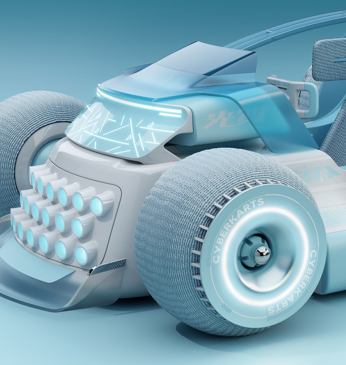 Cyberkart，Automobile design，Toys，vision，
