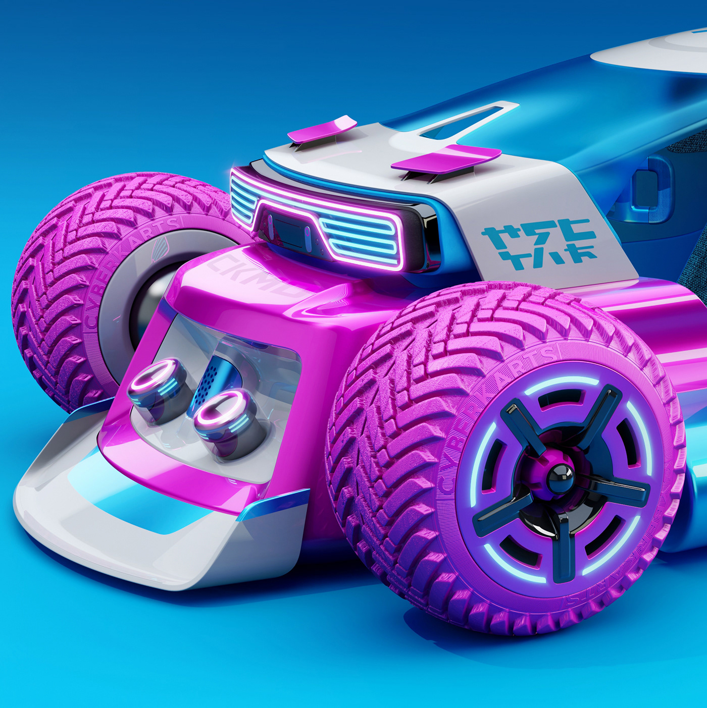 Cyberkart，Automobile design，Toys，vision，