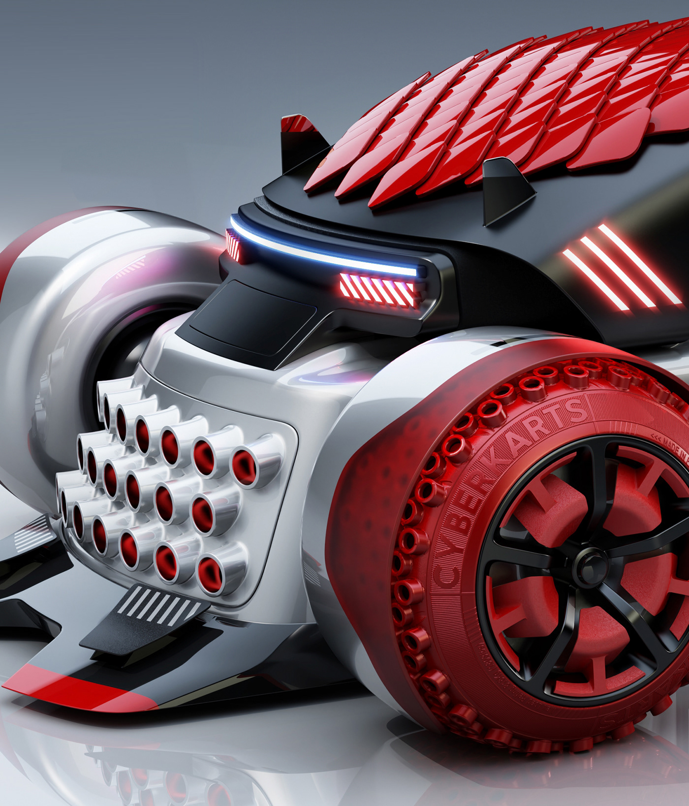 Cyberkart，Automobile design，Toys，vision，