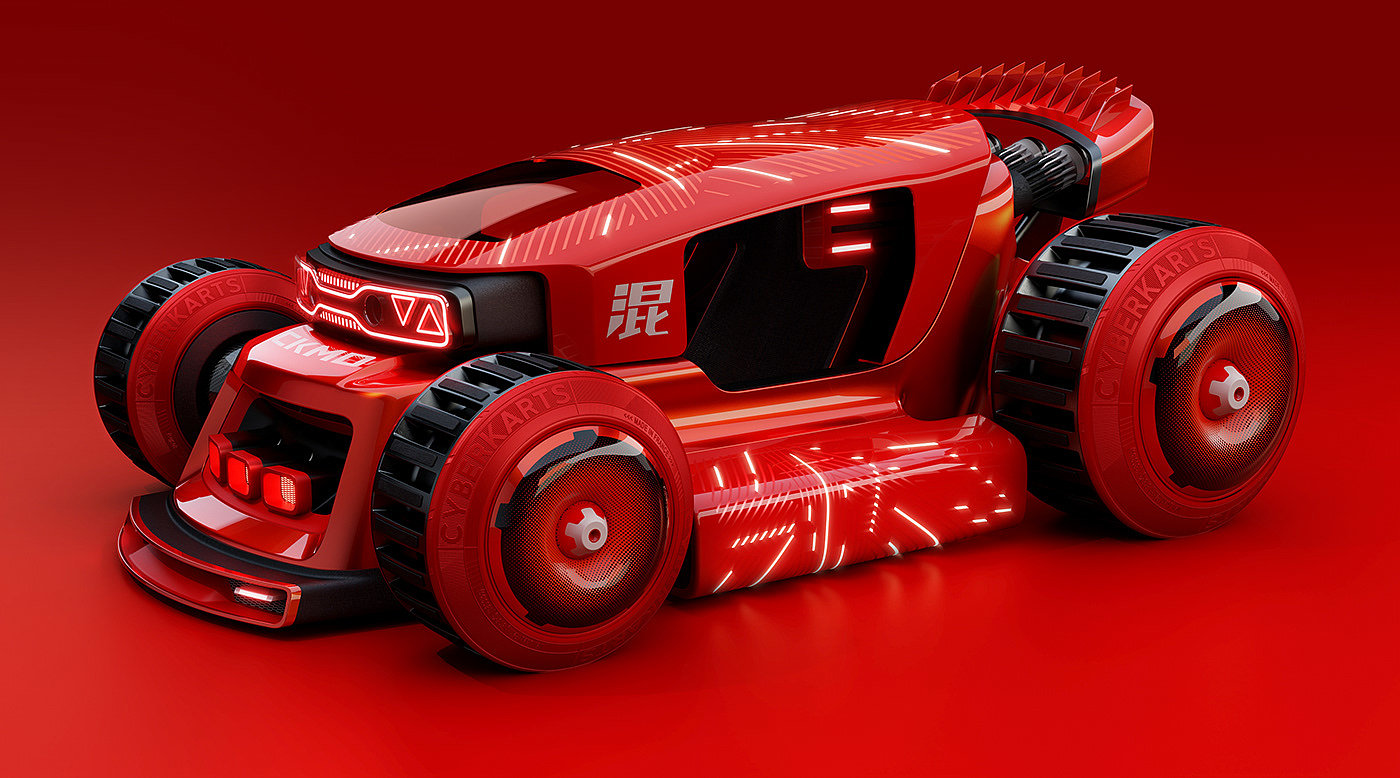 Cyberkart，Automobile design，Toys，vision，