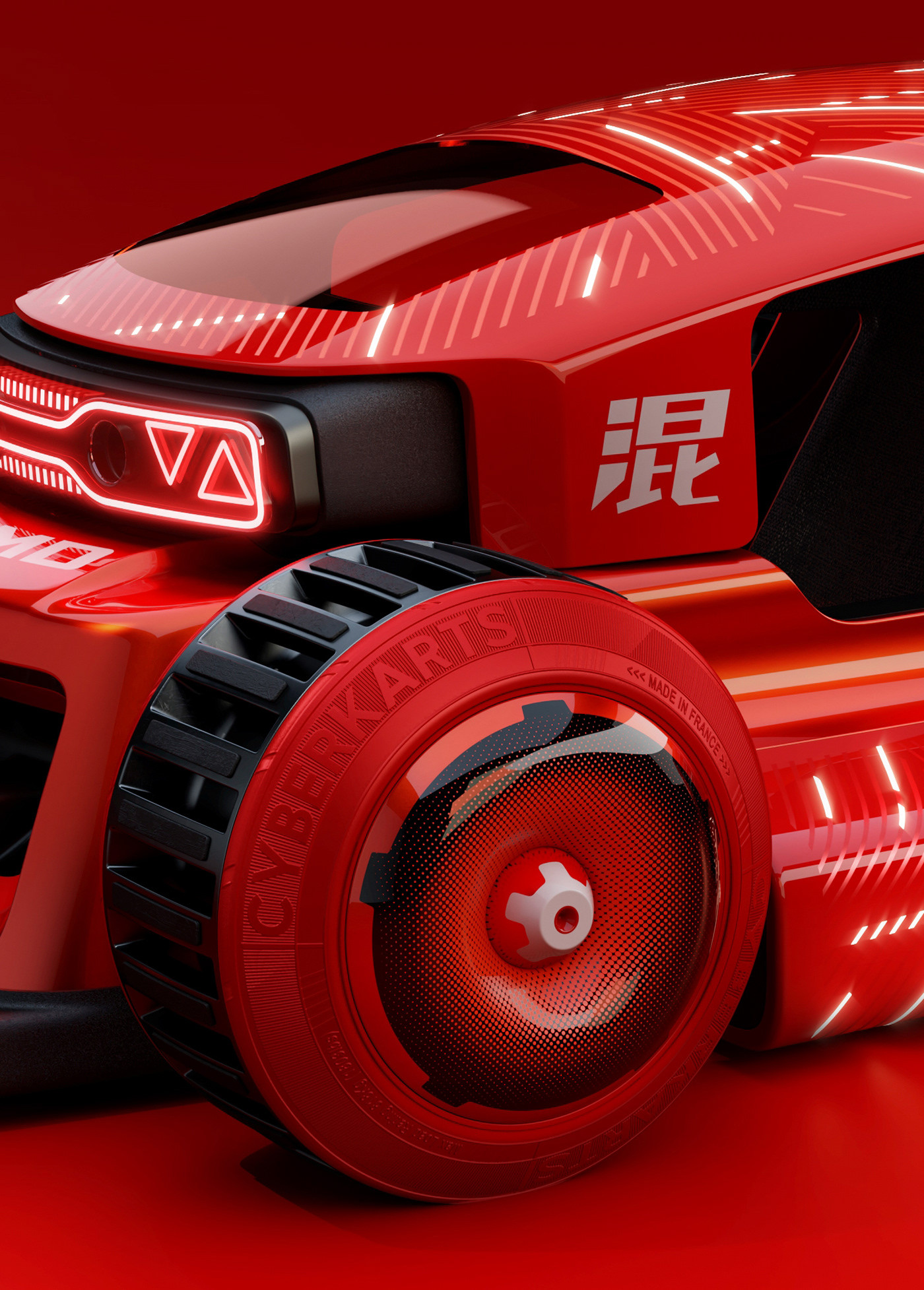 Cyberkart，Automobile design，Toys，vision，