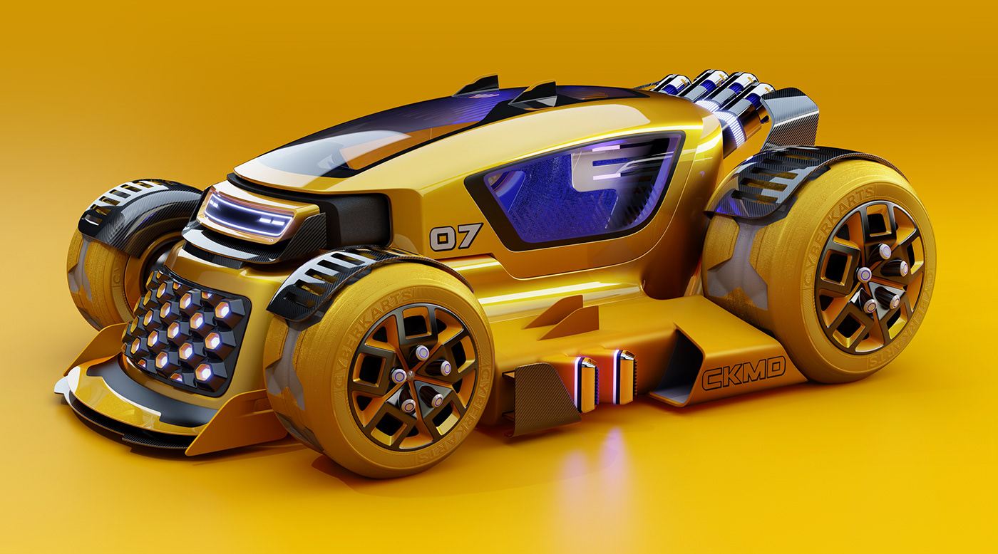 Cyberkart，Automobile design，Toys，vision，