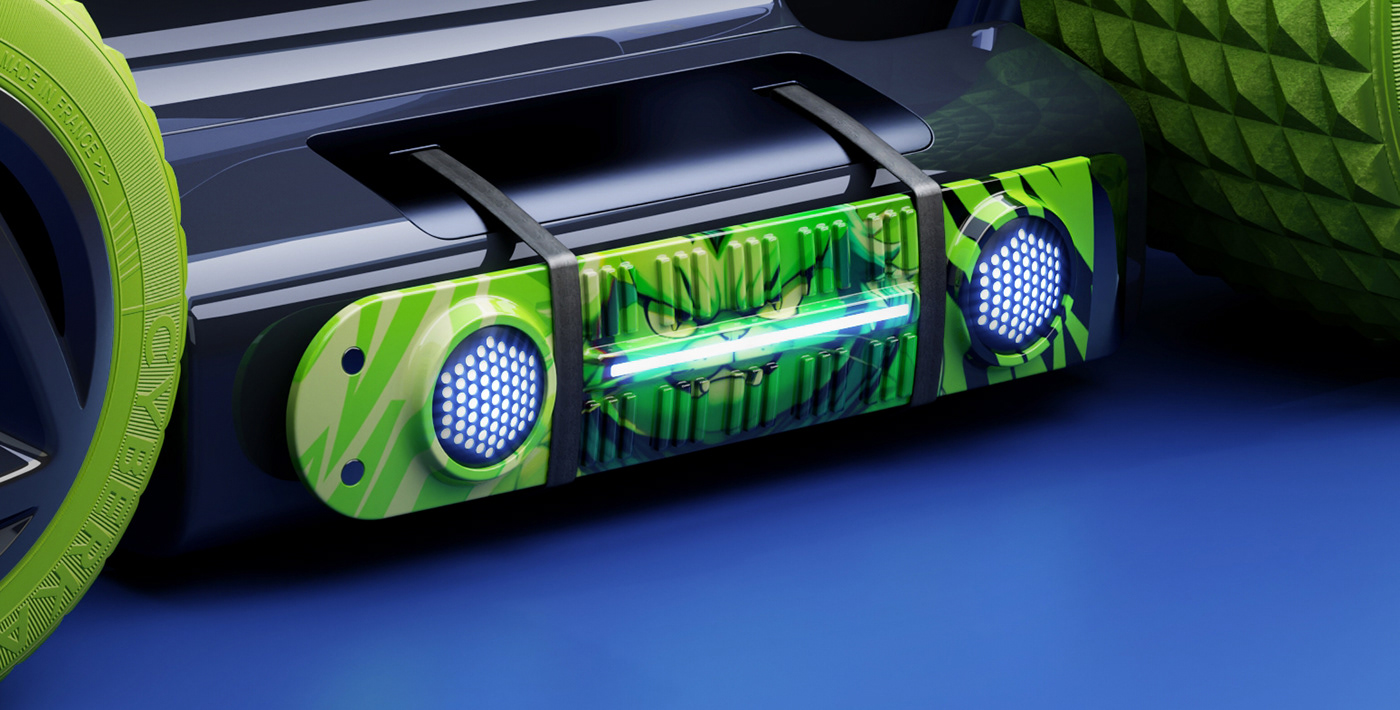 Cyberkart，Automobile design，Toys，vision，