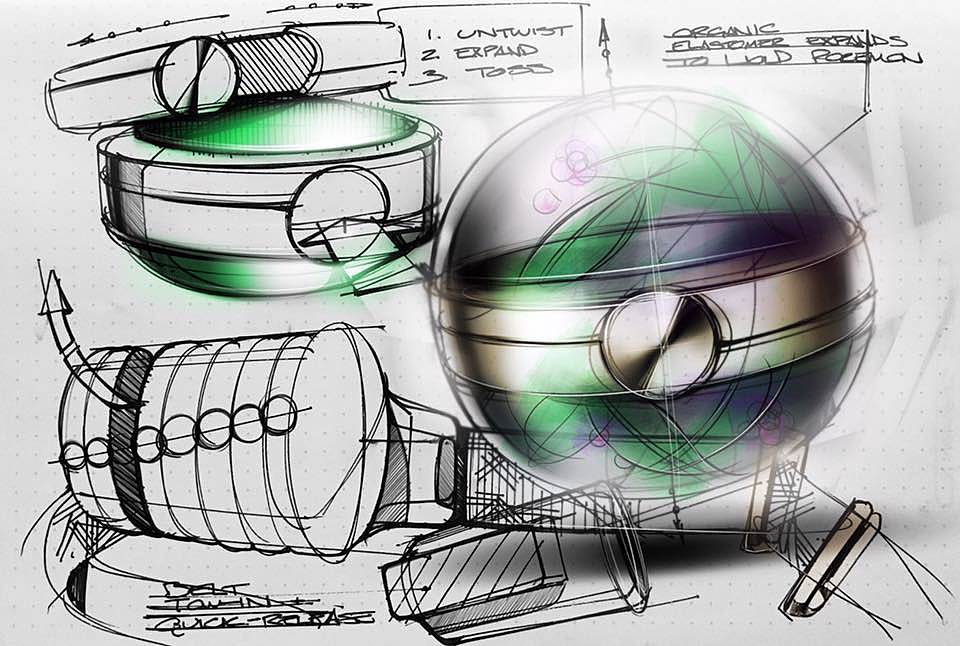 sketch，Hand drawn，product design，
