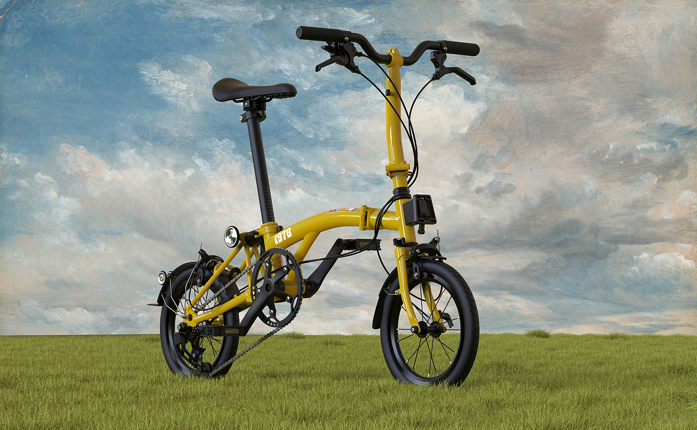 加菲猫，折叠自行车，轻便，环保，