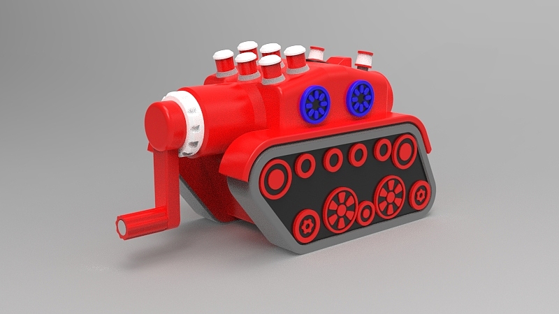 Pencil sharpener，Cannon，