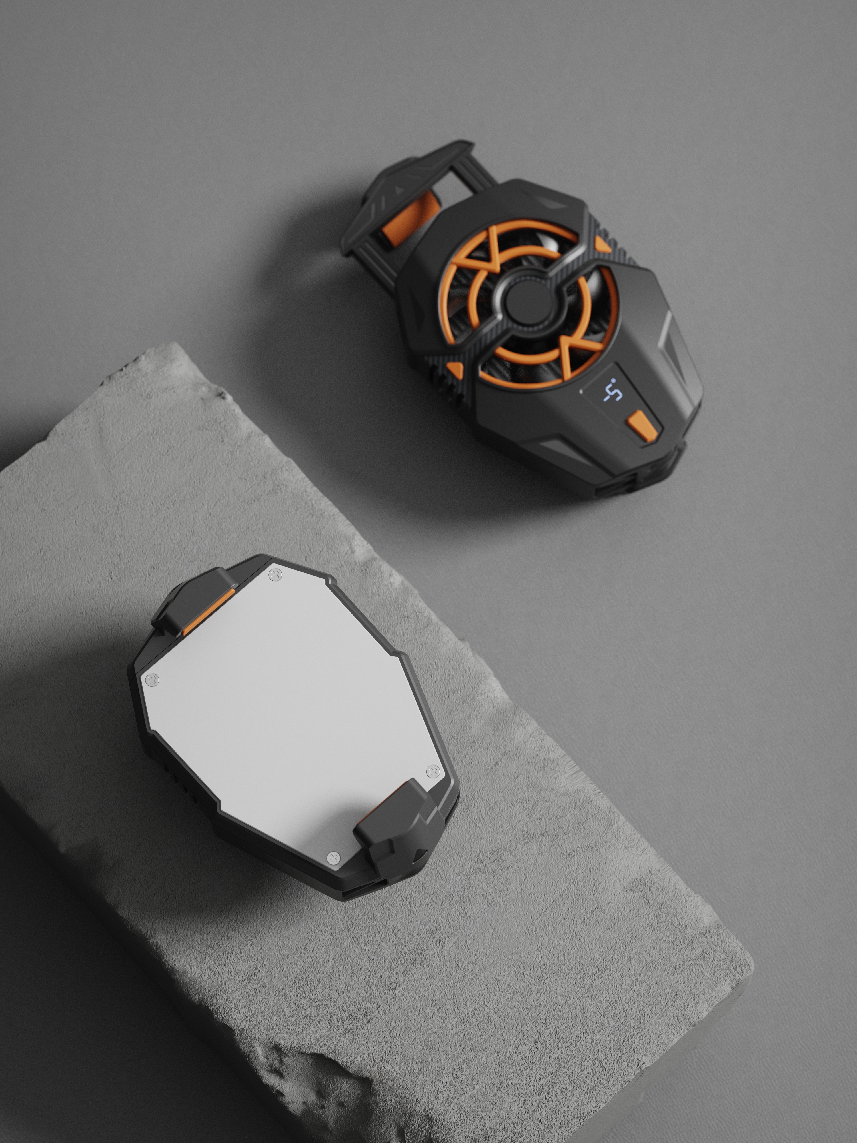 Back clip radiator，radiator，semiconductor heat sink，Eat chicken radiator，Game accessories，product design，E-sports Mecha，3c，