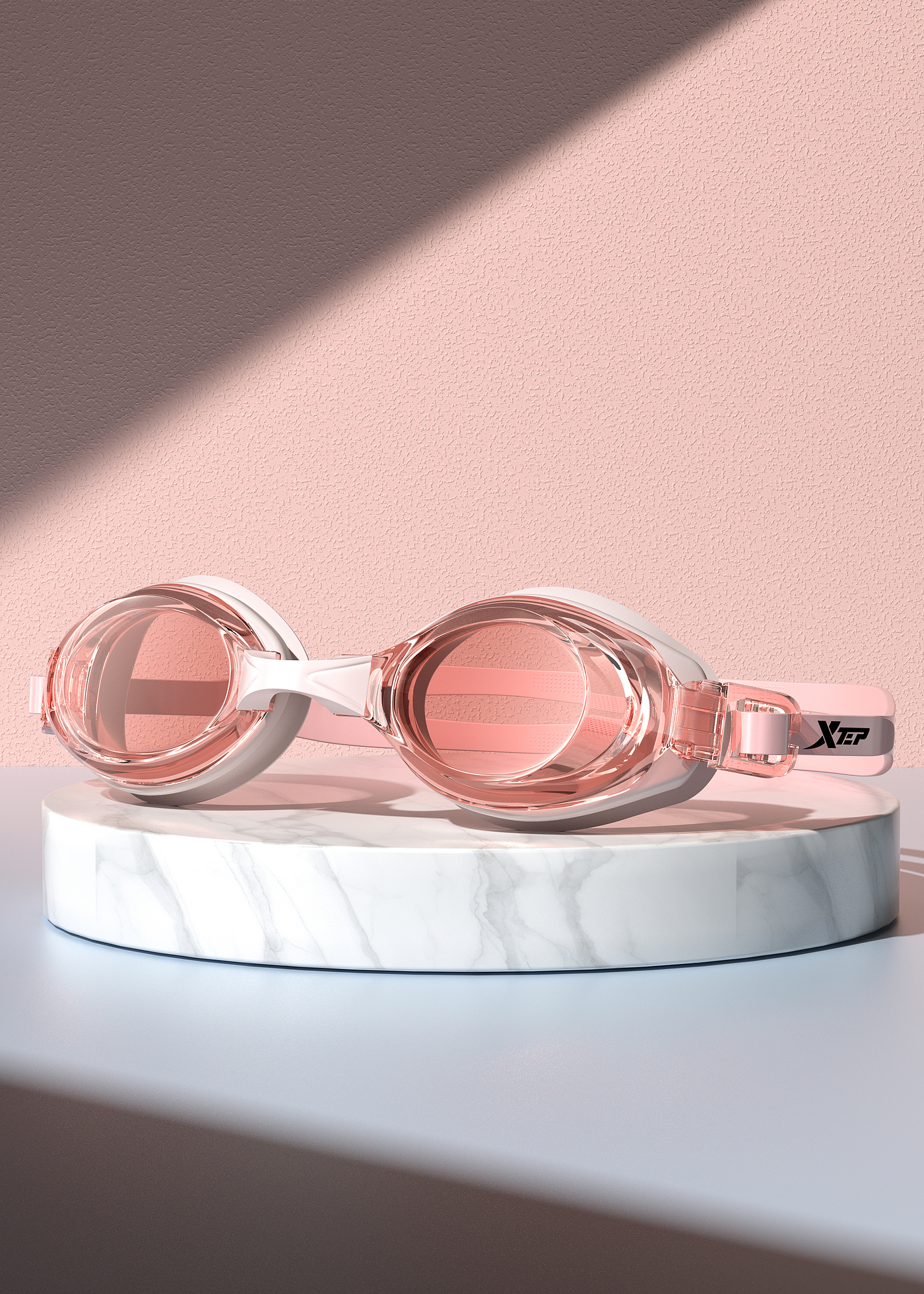 c4d，Product rendering，Product modeling，3D modeling，3D rendering，online retailers，C4D modeling，Swimming goggles，