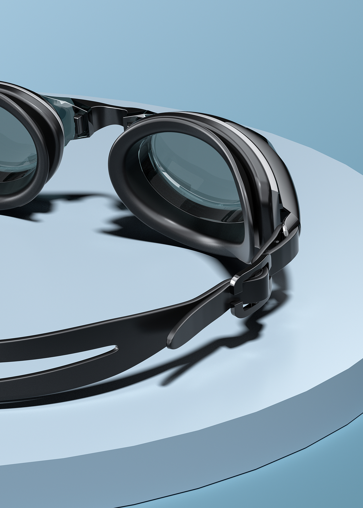 c4d，Product rendering，Product modeling，3D modeling，3D rendering，online retailers，C4D modeling，Swimming goggles，