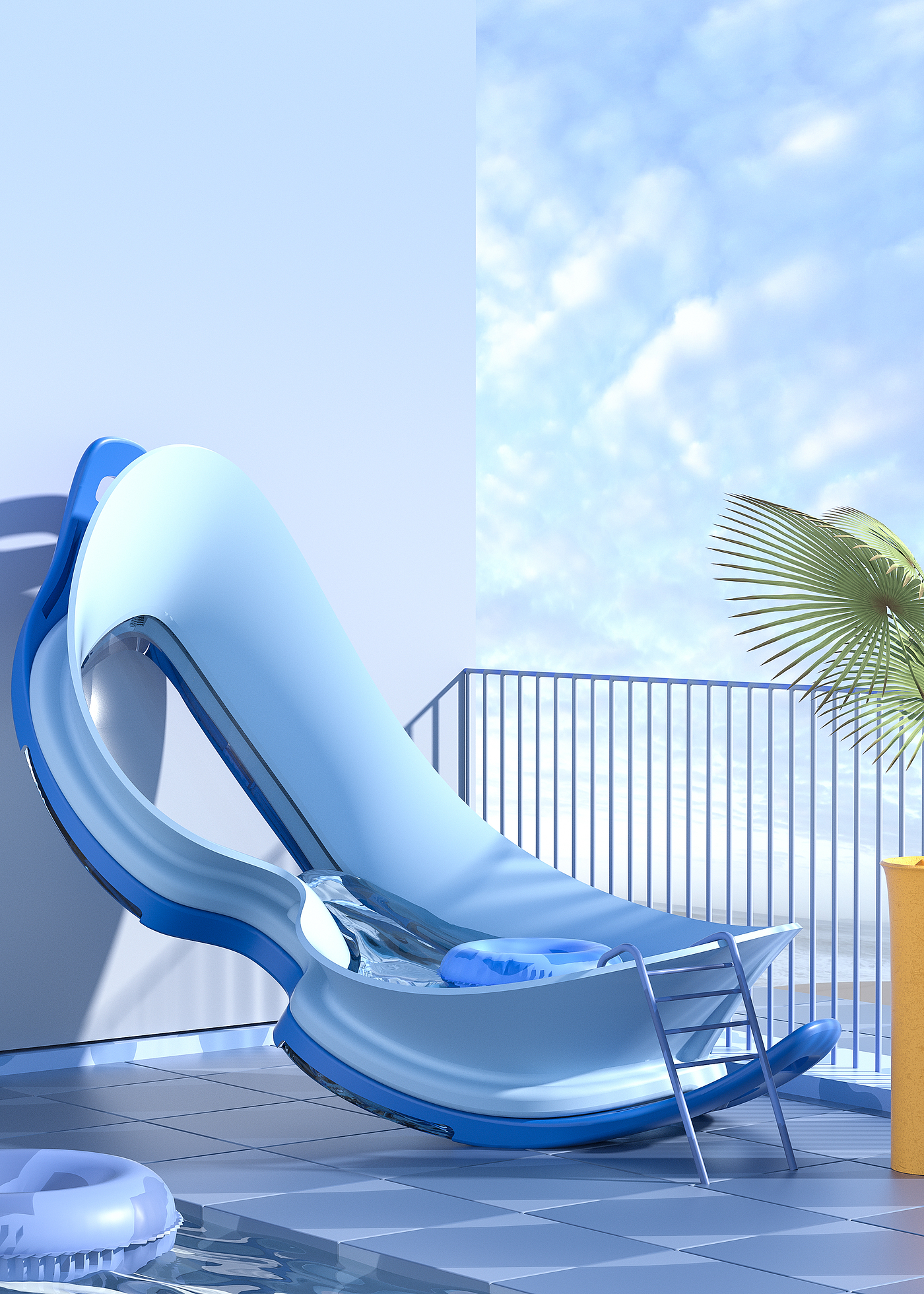 c4d，Product rendering，Product modeling，3D modeling，3D rendering，online retailers，C4D modeling，Swimming goggles，