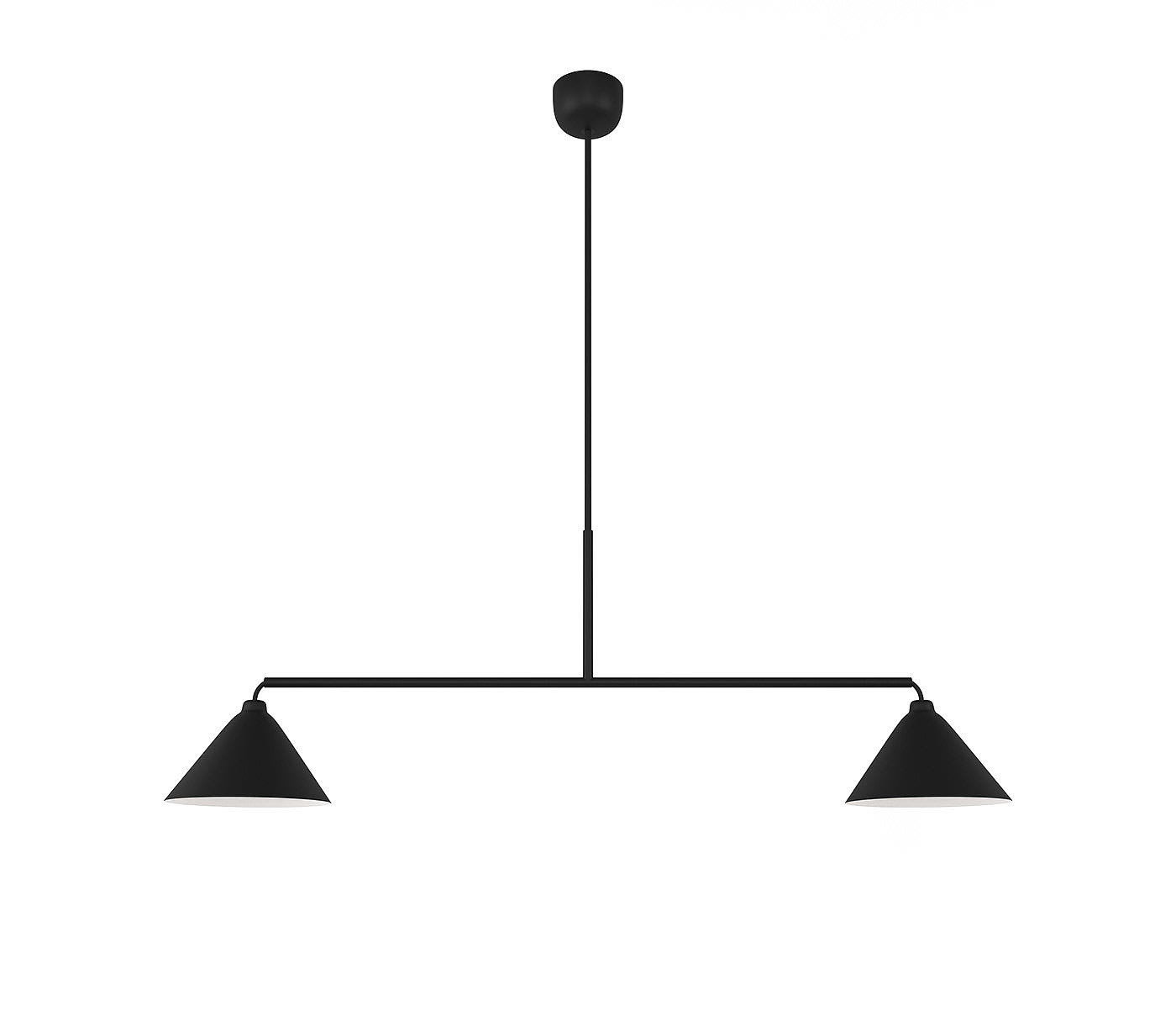 灯具，平衡，黑白，Stir Duo Lamp，