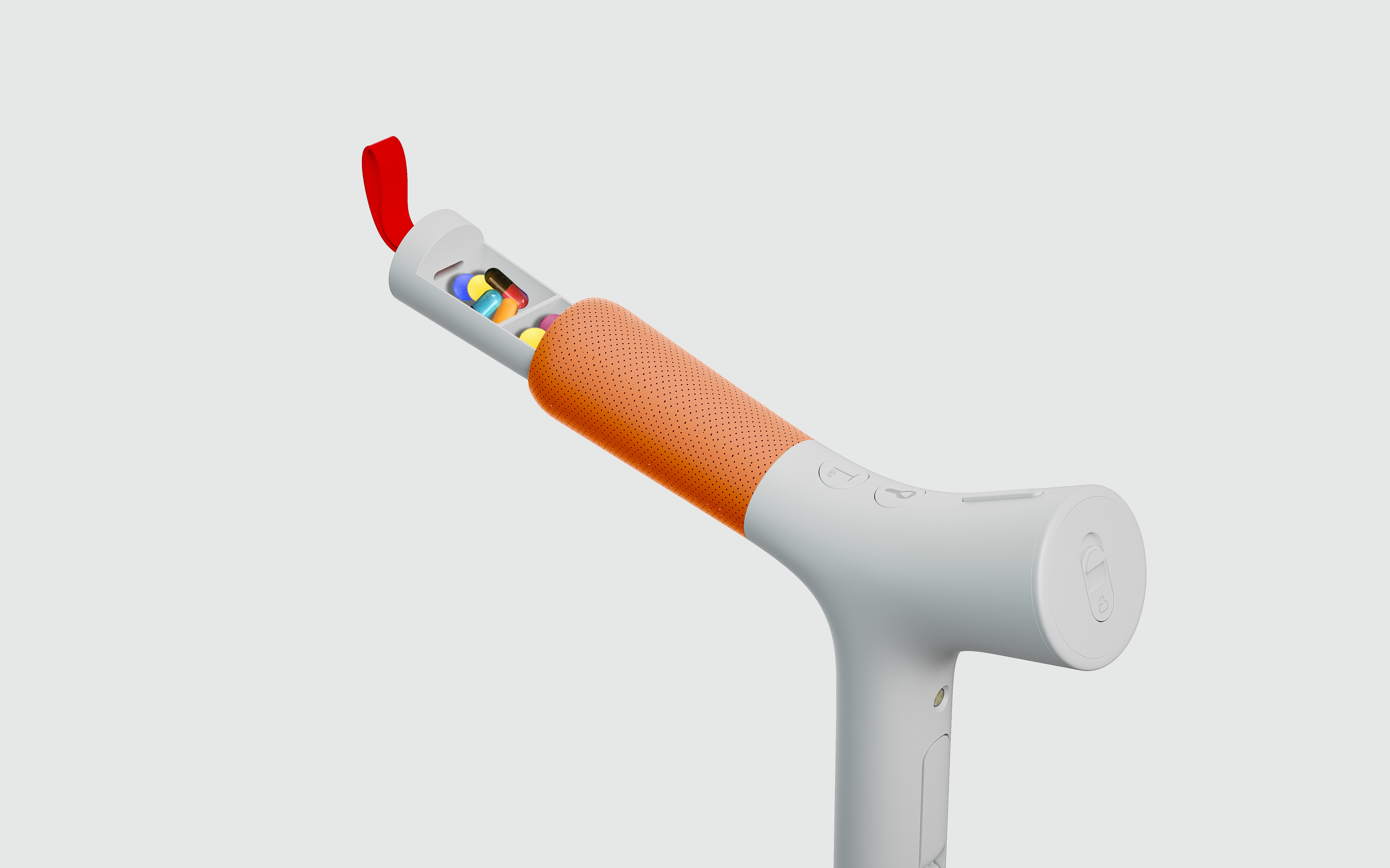 Intelligent walking aid crutches for the elderly，Intelligent walking aid crutches for the elderly，