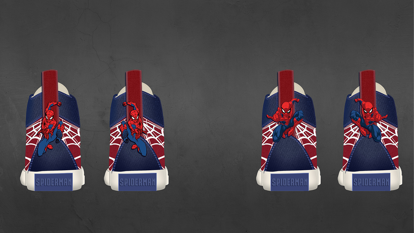 漫威，蜘蛛侠，帆布鞋，