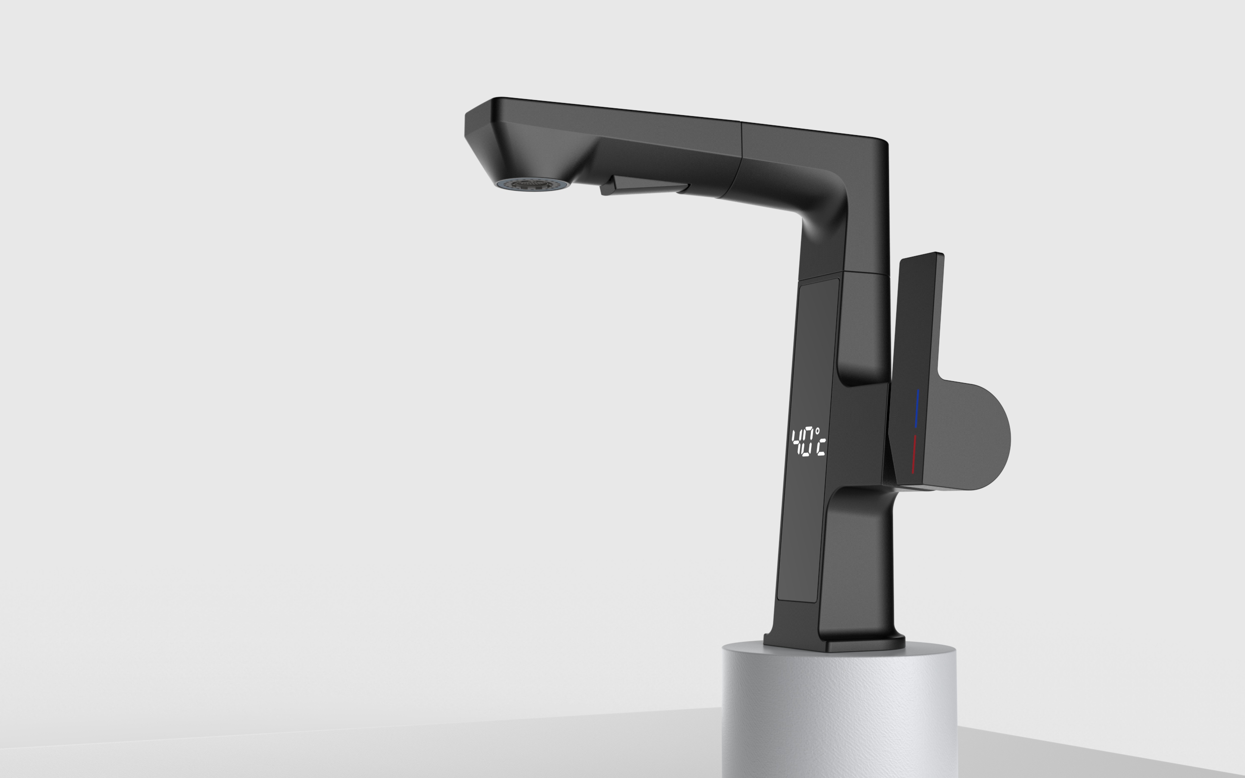 Basin mixer ，bathroom，Pull faucet，Intelligent bathroom，